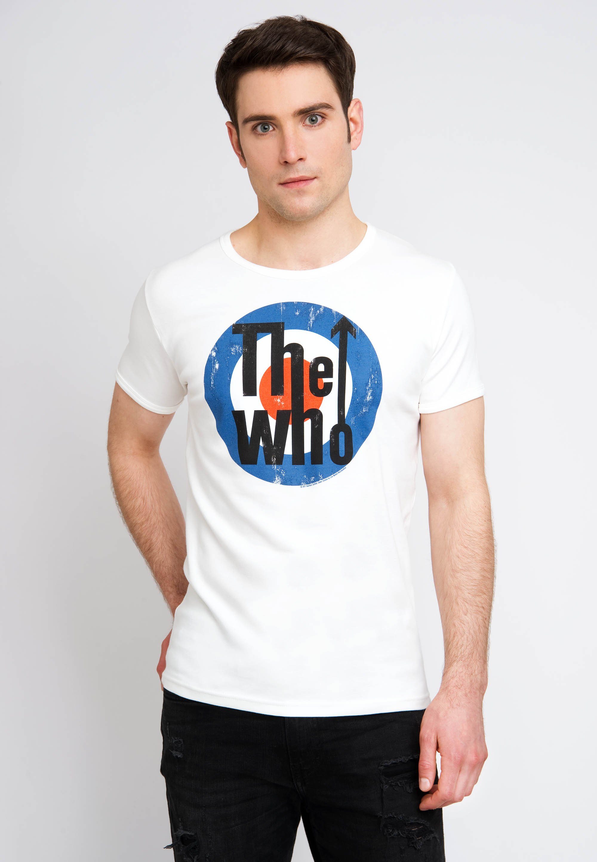 LOGOSHIRT T-Shirt mit modischem Vintage-Print »The Who« online kaufen | OTTO