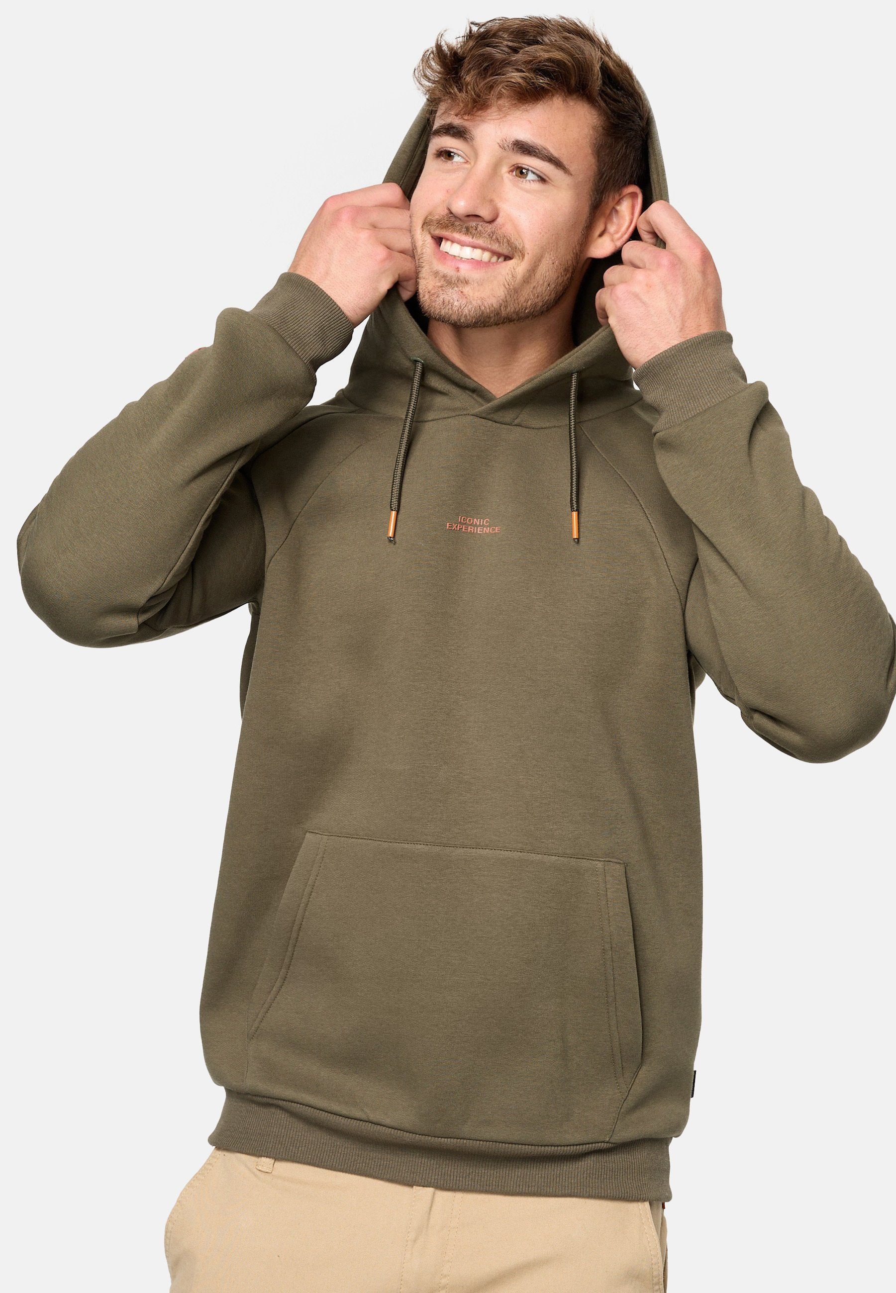 Hoodie Herren Virginia Sweatshirt Kapuze Herrenhoodie