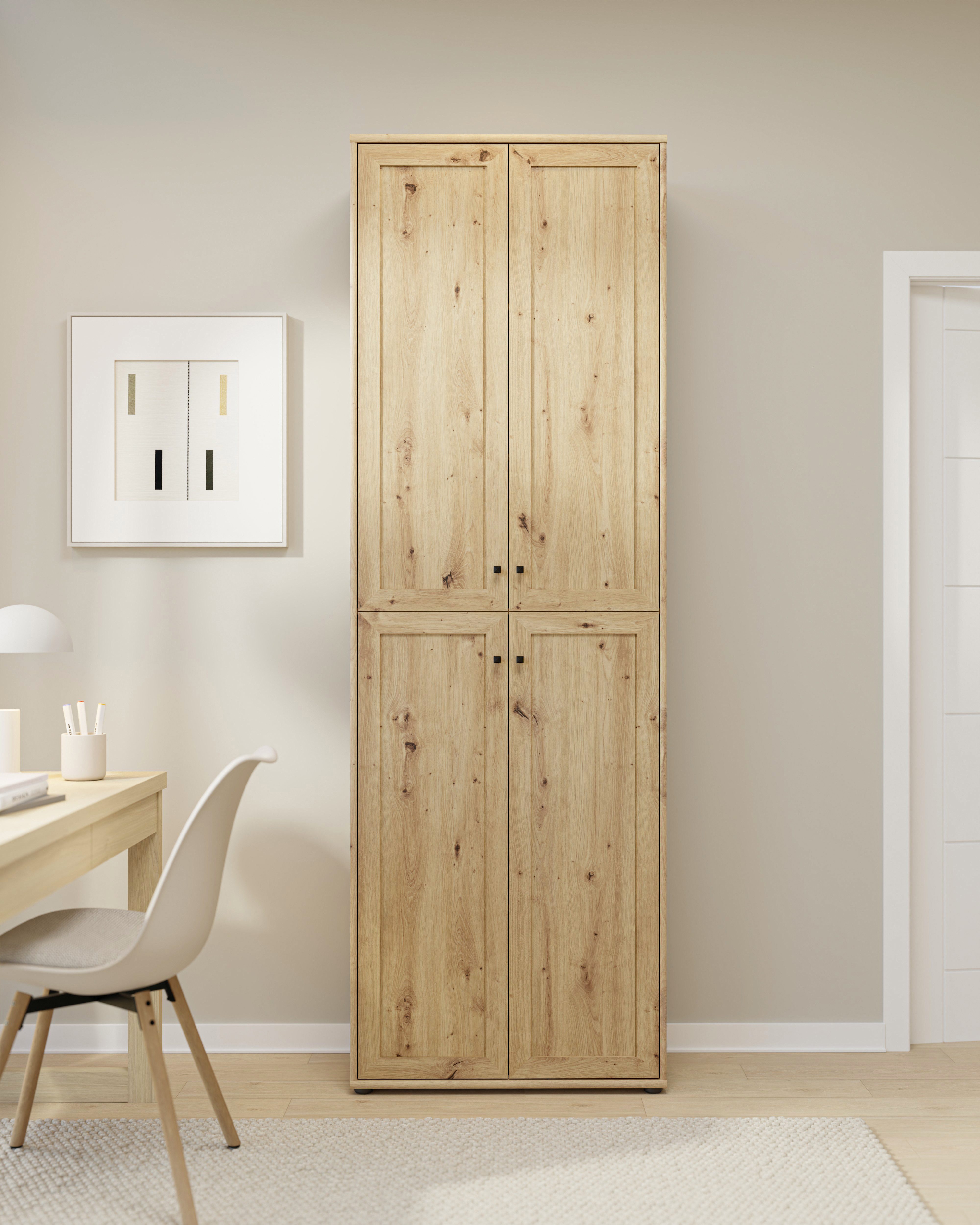 FORTE Regalelement Trevone, B/H/T 73,7/223,1/34,8 Türen optional bestellbar