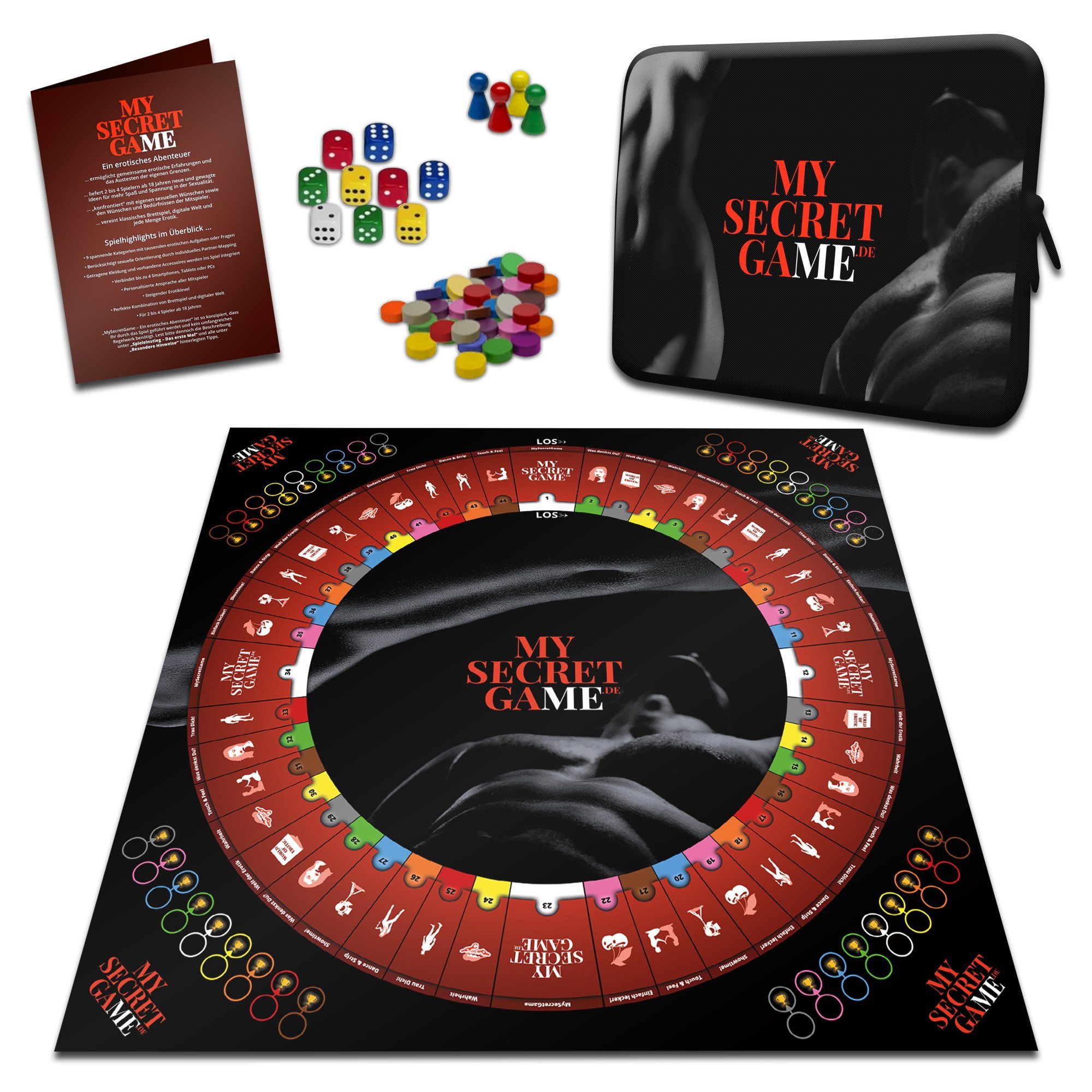 MySecretGame Spiel My Secret Game 2. Edition - Erotisches Abenteuer mit App ab 18 Jahre von MySecretGame