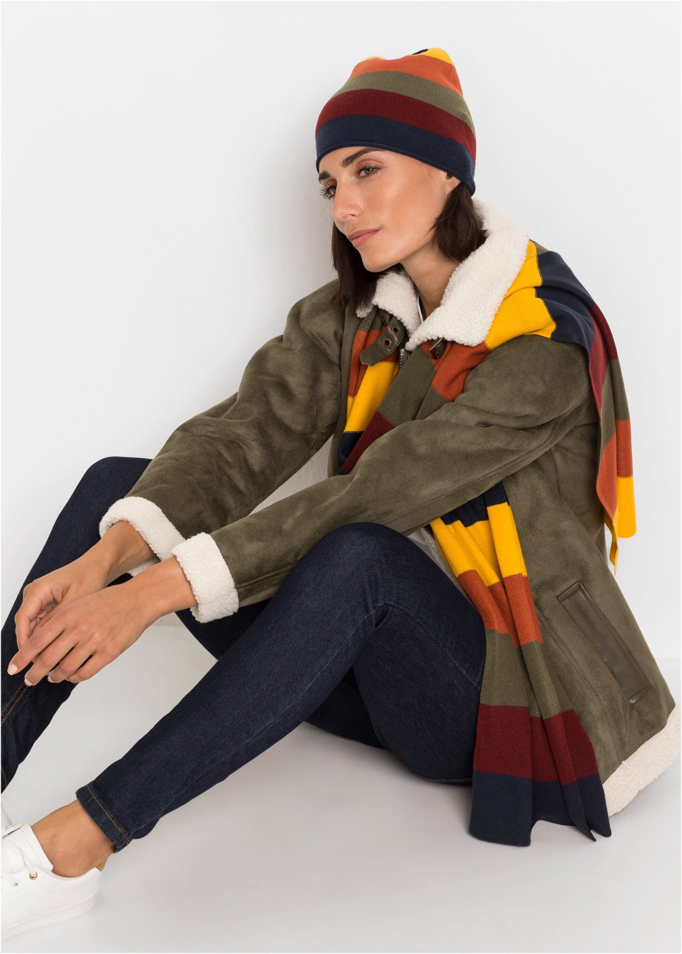 bonprix Strickmütze (Set, 2) günstig online kaufen