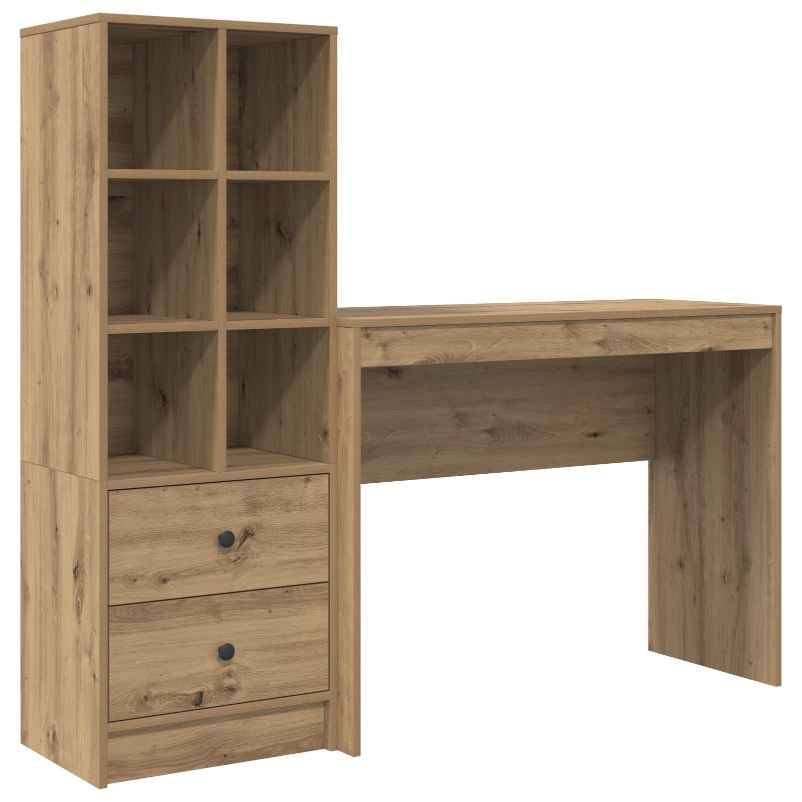 vidaXL Sideboard Schreibtisch mit Stauraum Artisan günstig online kaufen
