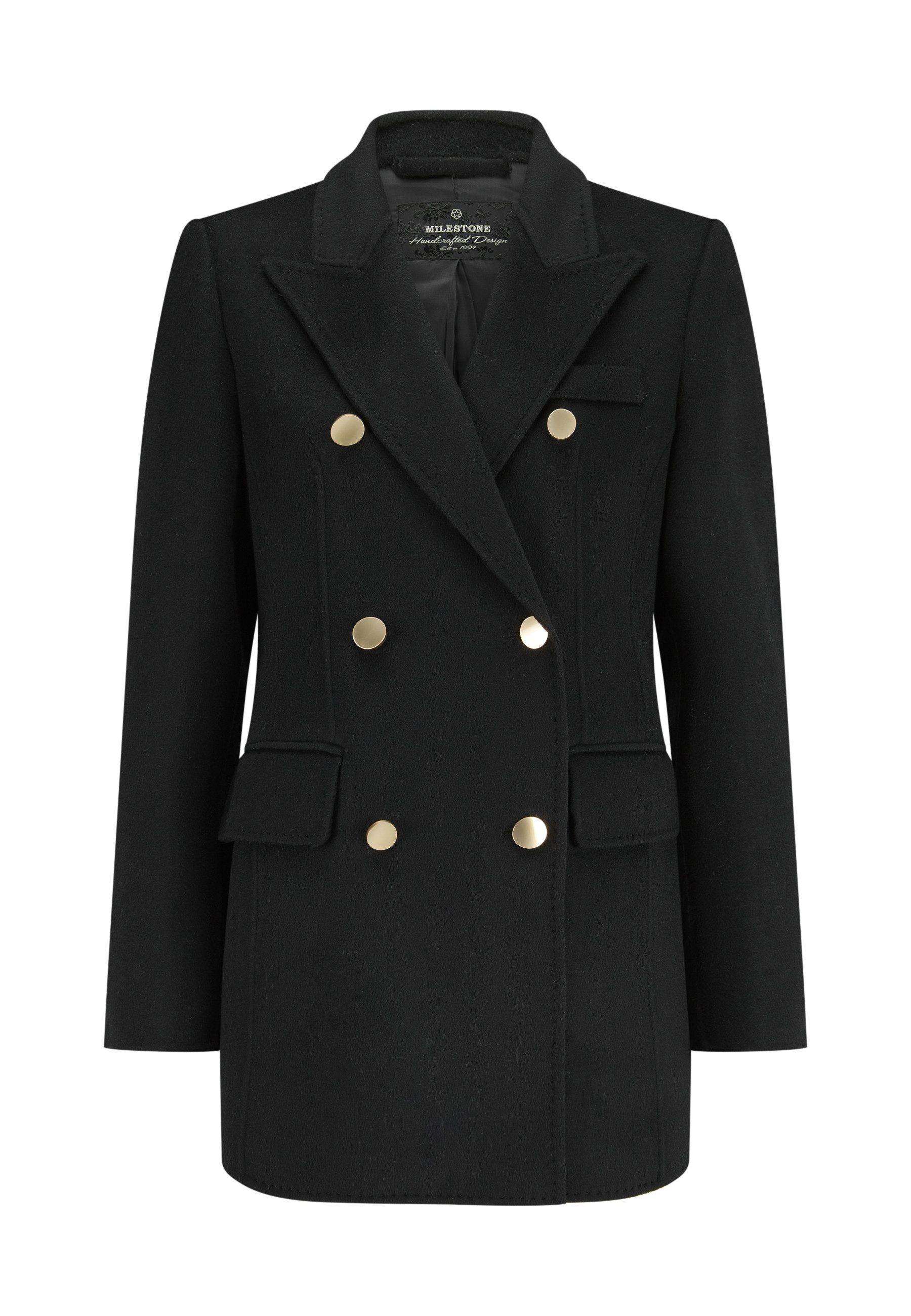 Longblazer MSNeptune Damen elegant, feminin, klassisch Knöpfe