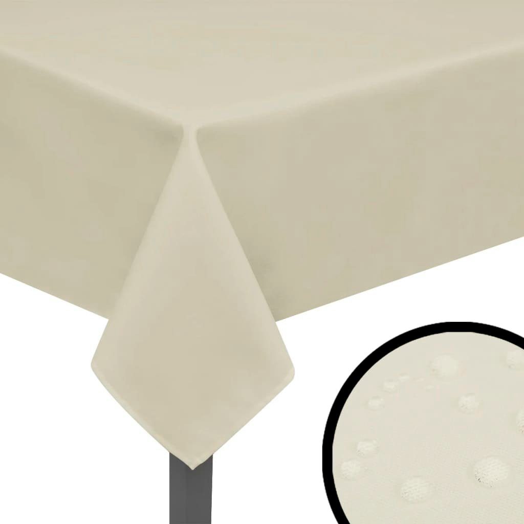 Tischdecken 5 furnicato cm, 170x130 Hussen-Set Stk Creme