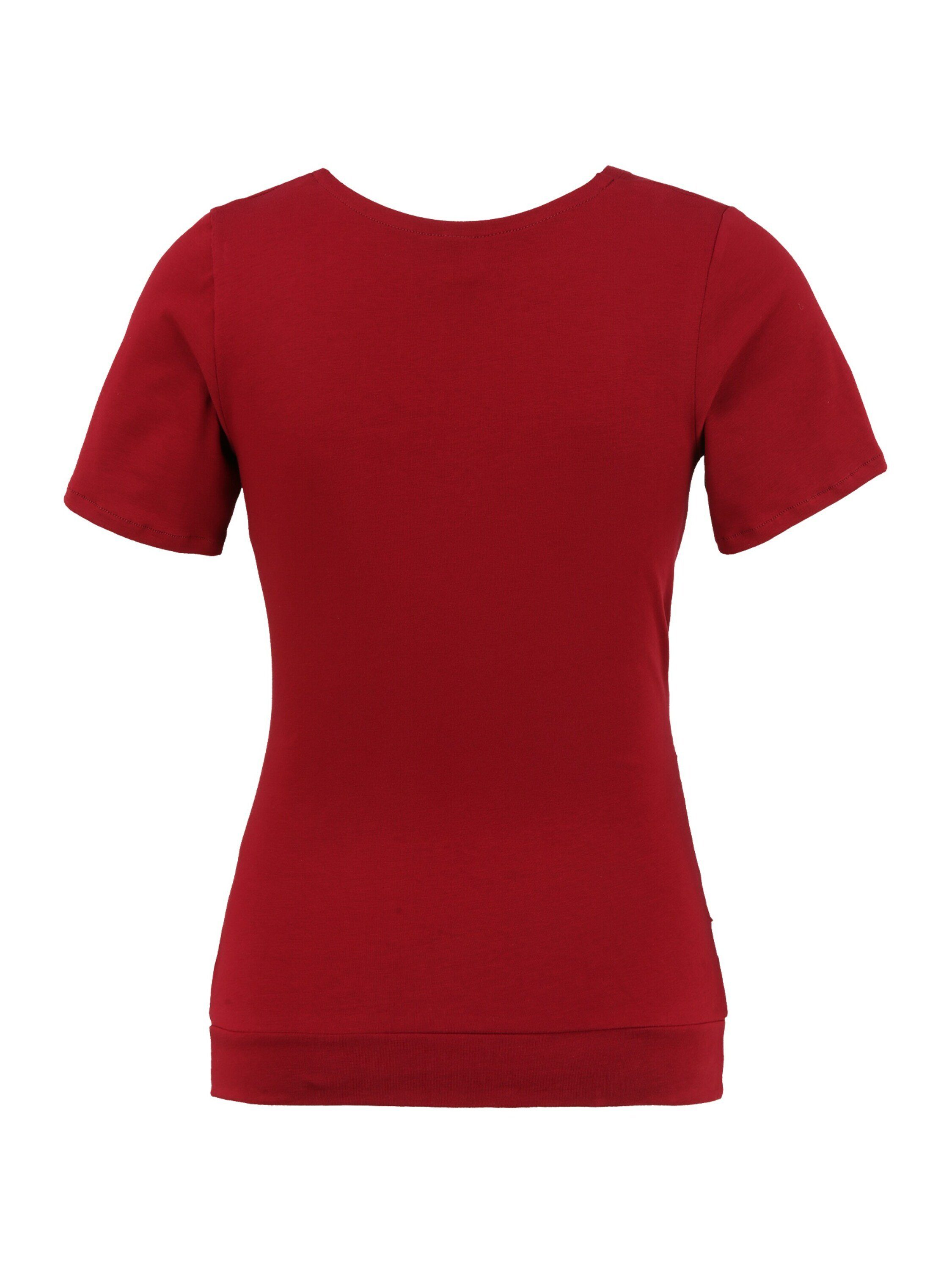 Drapiert/gerafft Kira Bebefield T-Shirt (1-tlg)