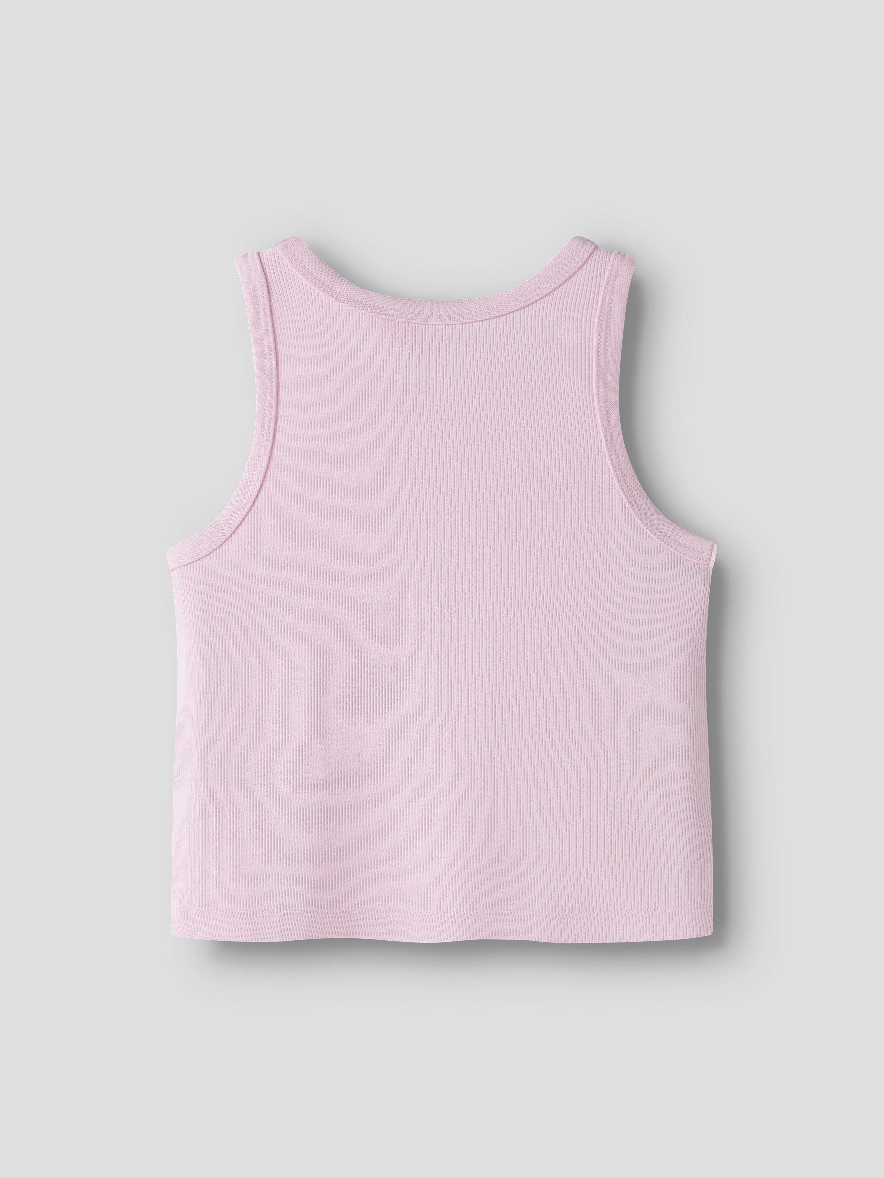 Name It Tanktop NKFNAKAL SL SHORT TOP NOOS Baumwollmischung, verkürzte Form, Jersey Rippware