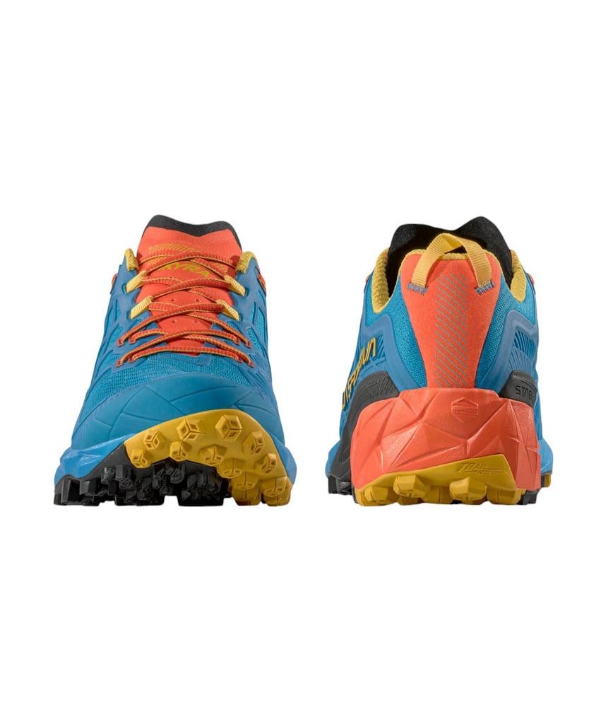 La Sportiva Trail-Laufschuhe Akyra II 2024 tropicblau/bunt Herren Wanderschuh