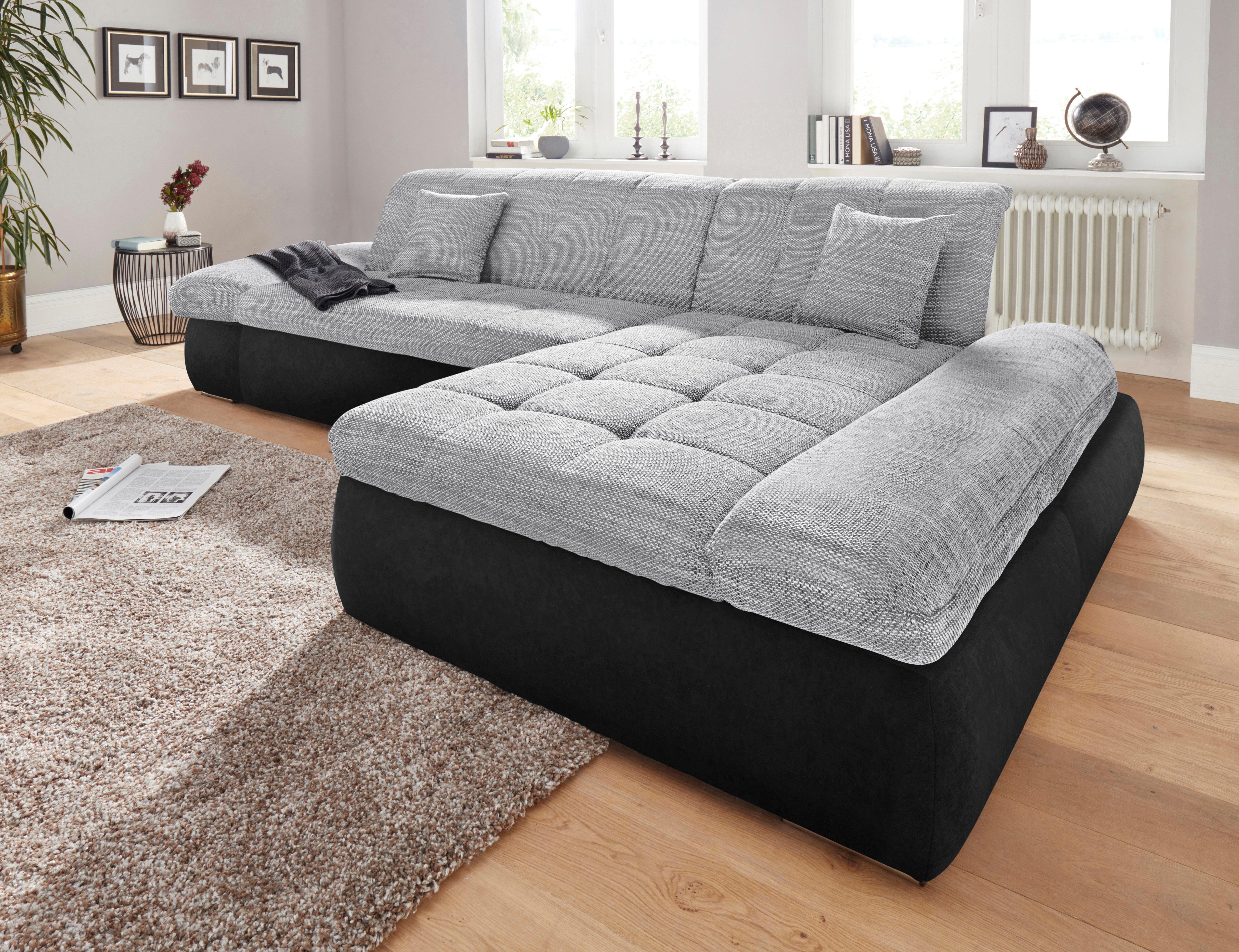 DOMO collection Ecksofa PB Moric wahlweise mit Bettfunktion + Armteilverste günstig online kaufen
