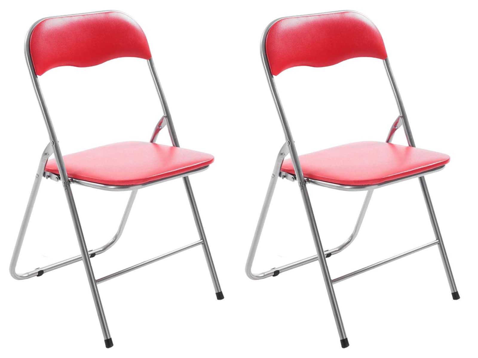 CLP Klappstuhl Felix (2er Set), klappbar, pflegeleicht, gepolstert
