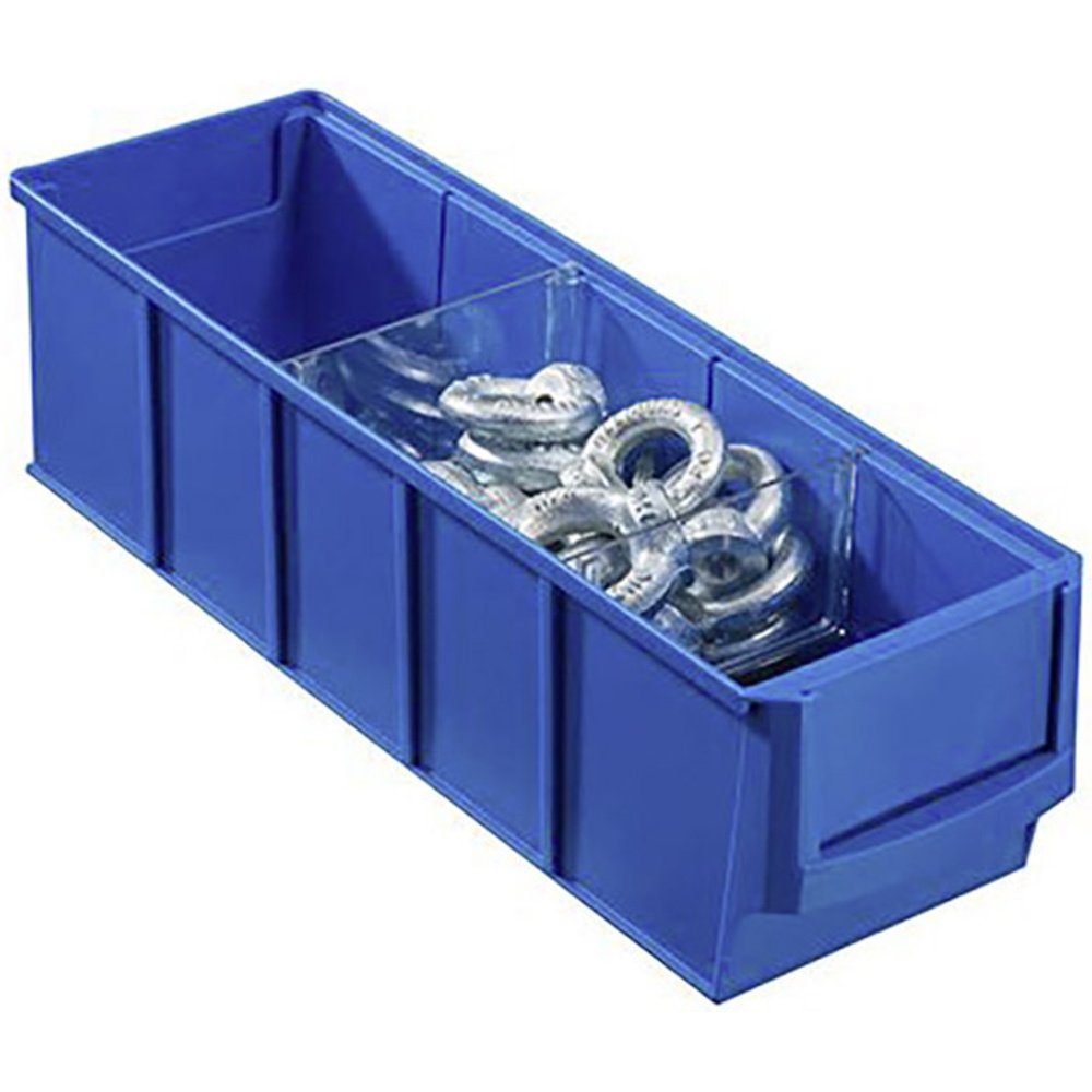 Allit Aufbewahrungsbox Allit 456520 Sichtlagerkasten (L x B x H) 91 x 300 x 81 mm Blau 1 S