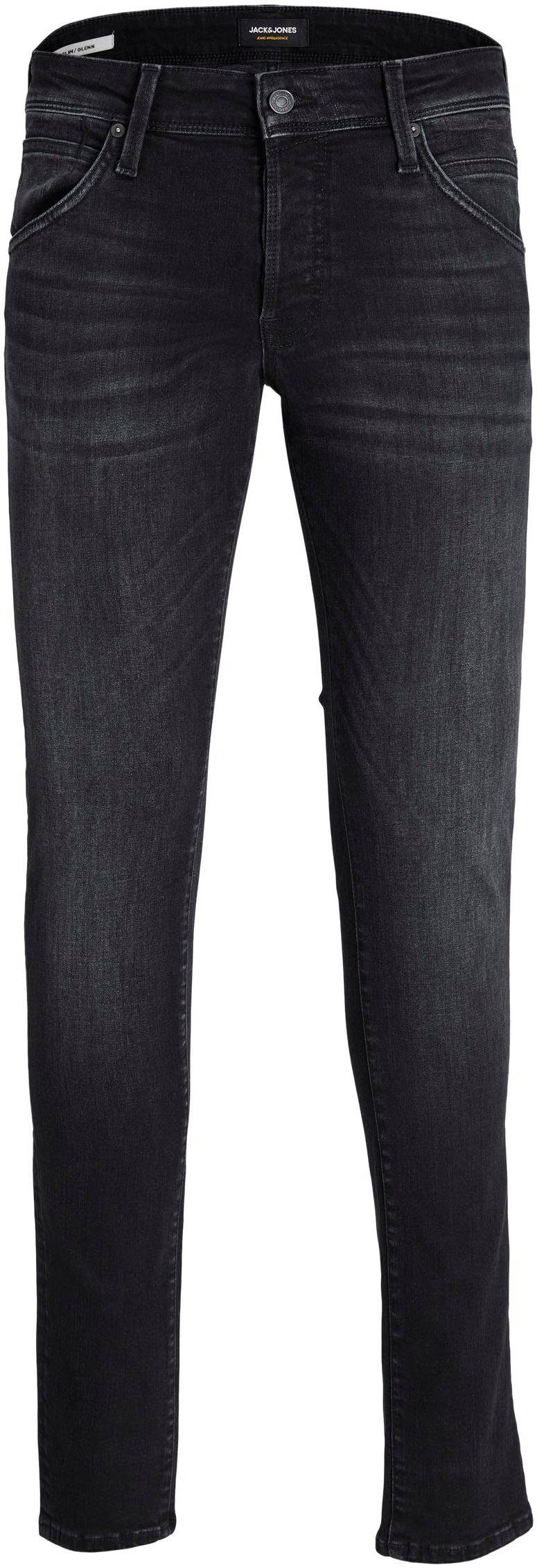 Jack & Jones Slim-fit-Jeans denim black JOS 50SPS JJIGLENN JJFOX 047