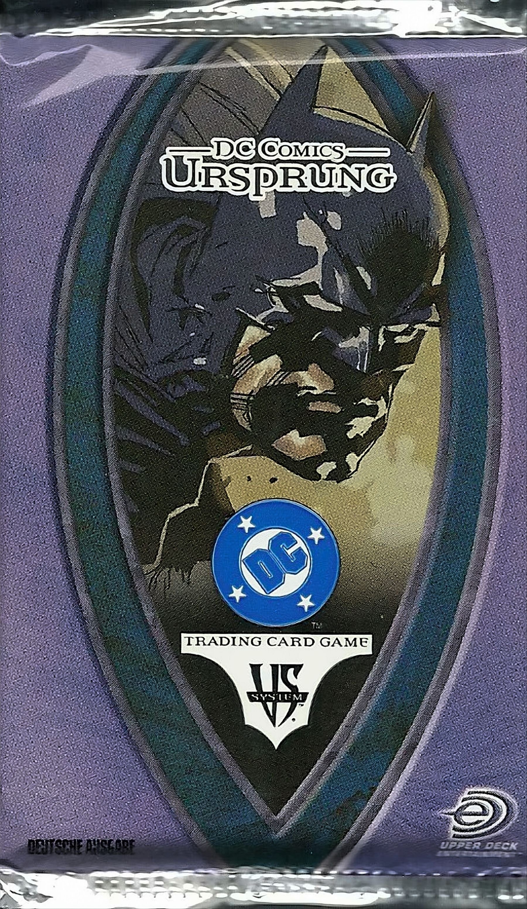 Upper Deck Sammelkarte DC Comics Ursprung Booster deutsch