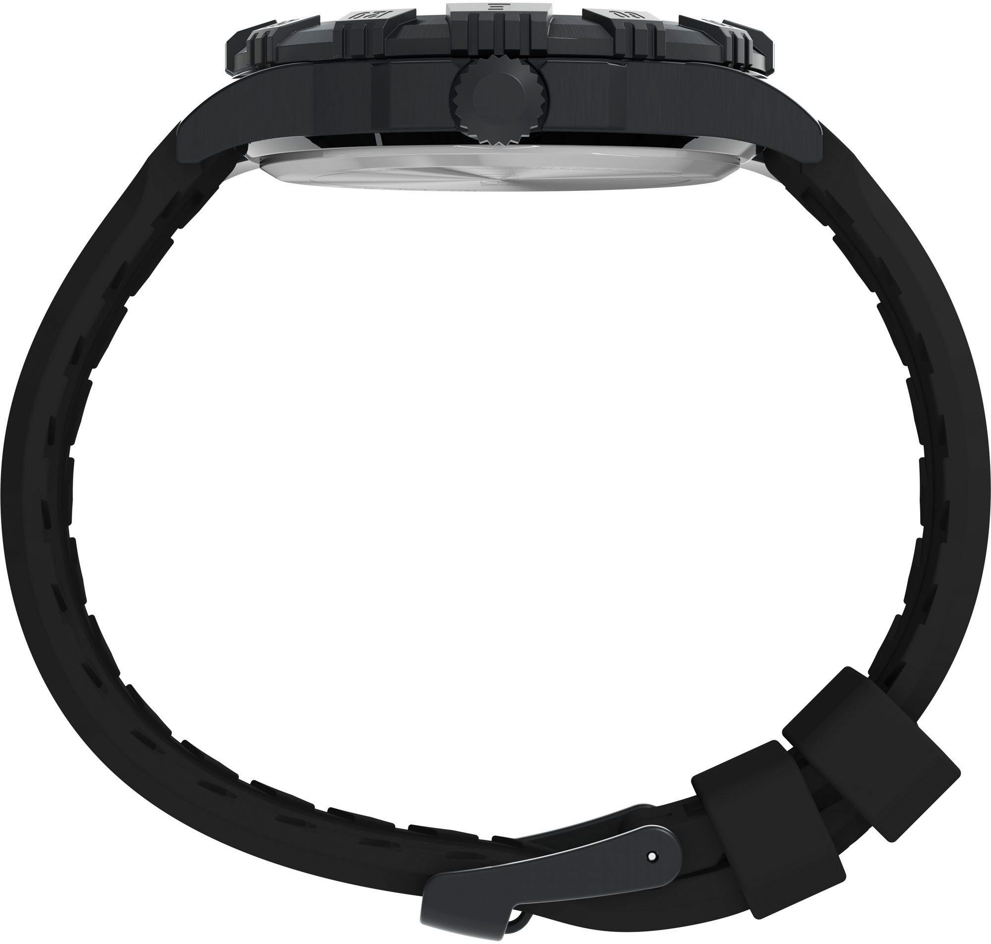 Timex Quarzuhr RIDGE TW4B32000AJ, Armbanduhr, Herrenuhr,Silikonarmband,Datu günstig online kaufen