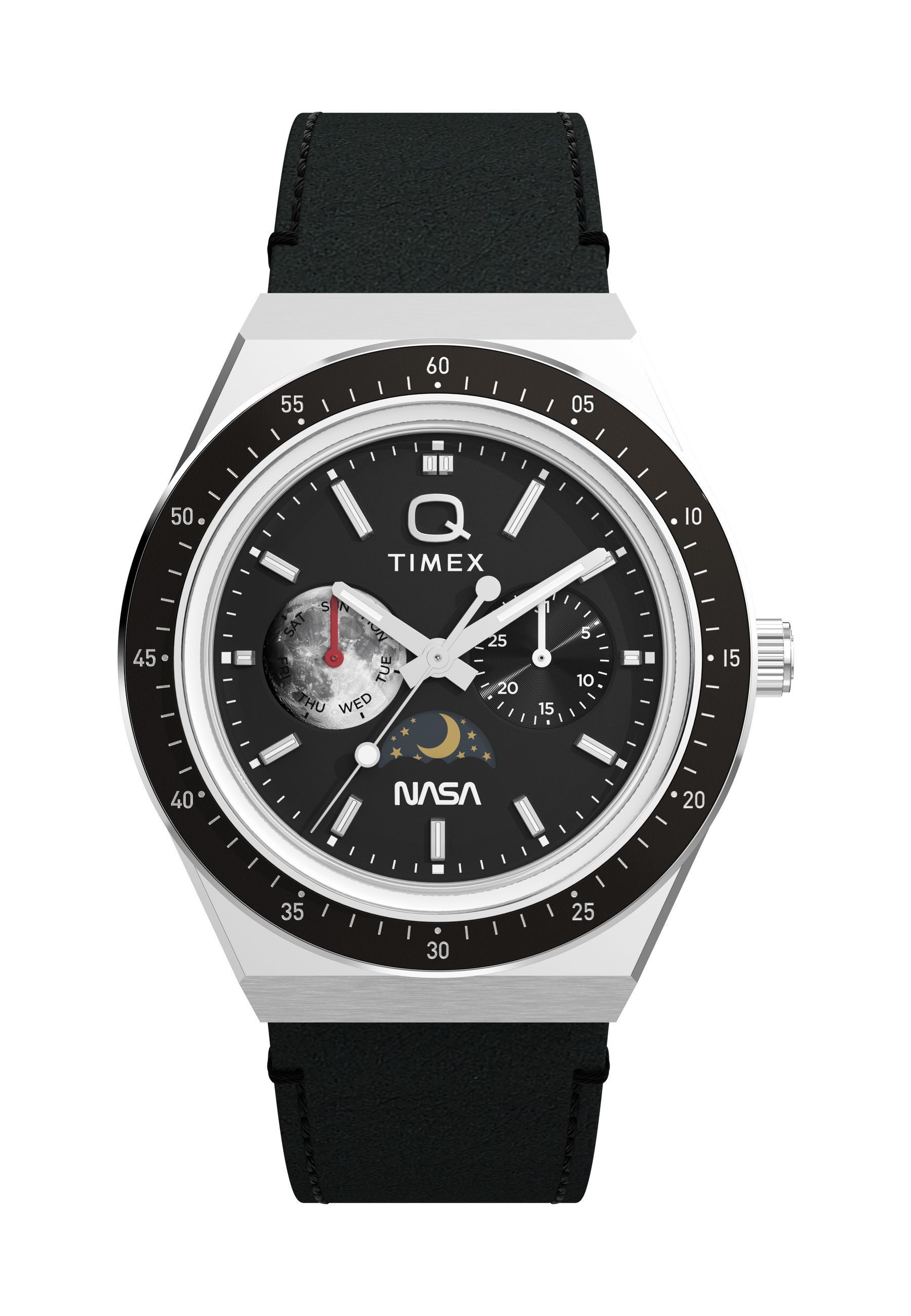 Timex Quarzuhr Q Timex Vintage Inspired NASA, (1-tlg), Quarz-Analog