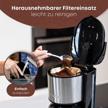 BOMANN Filterkaffeemaschine KA 6066 CB, mit Thermoskanne für 8–10 Tassen Kaffee