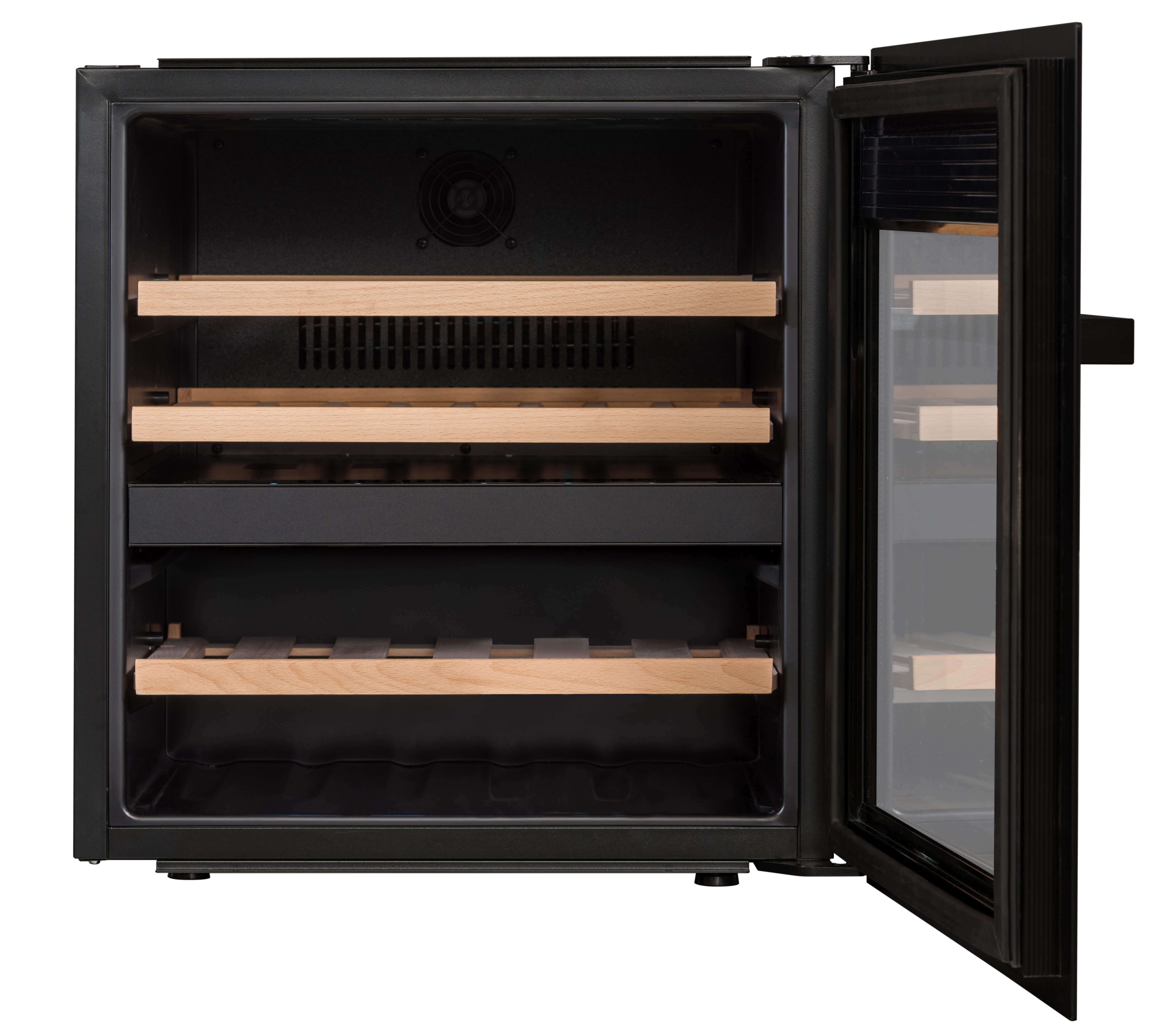La Sommelière Einbauweintemperierschrank LSBI36BDZ, für 36 Standardflaschen á 0,75l,2 Zonen, Backofennische
