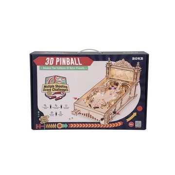 ROKR 3D-Puzzle EG01 - 3D pinball machine, 482 Puzzleteile