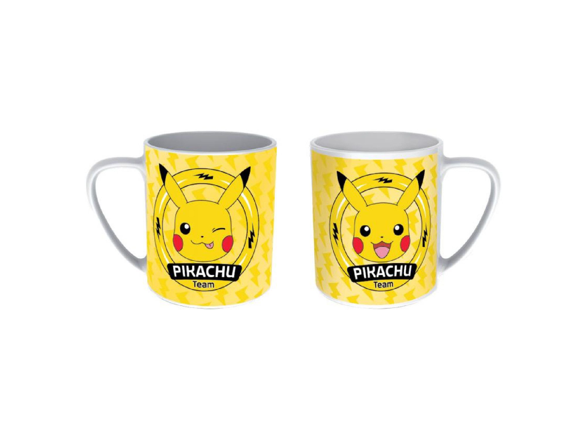 POKEMON JUEGO DE CARTAS Tasse Pokemon Pikachu Team Tasse, 325 ml, Keramik