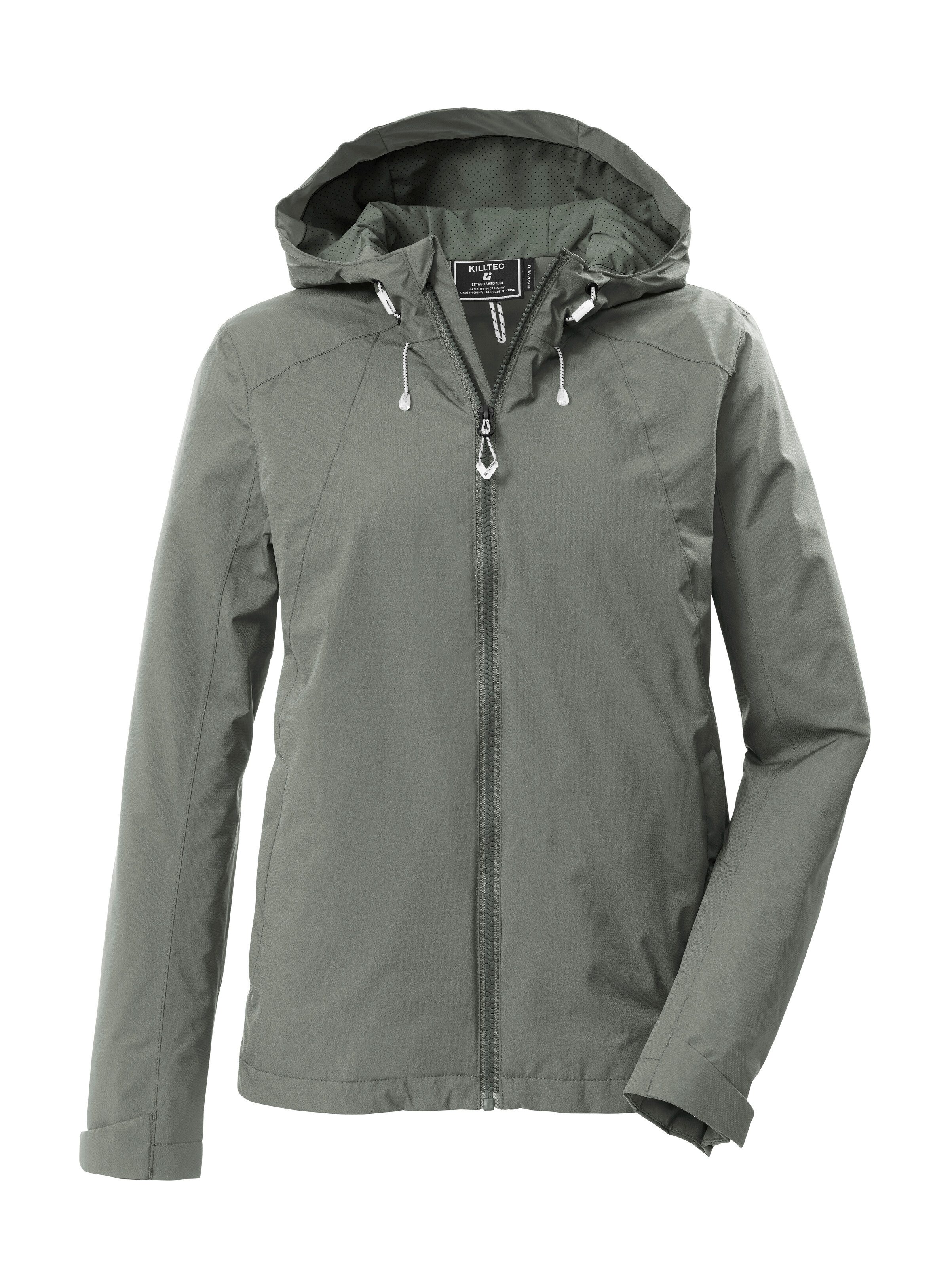 Killtec Funktionsjacke KOS 72 WMN JCKT Wasser- und winddicht, atmungsaktiv, verstellbare Kapuze