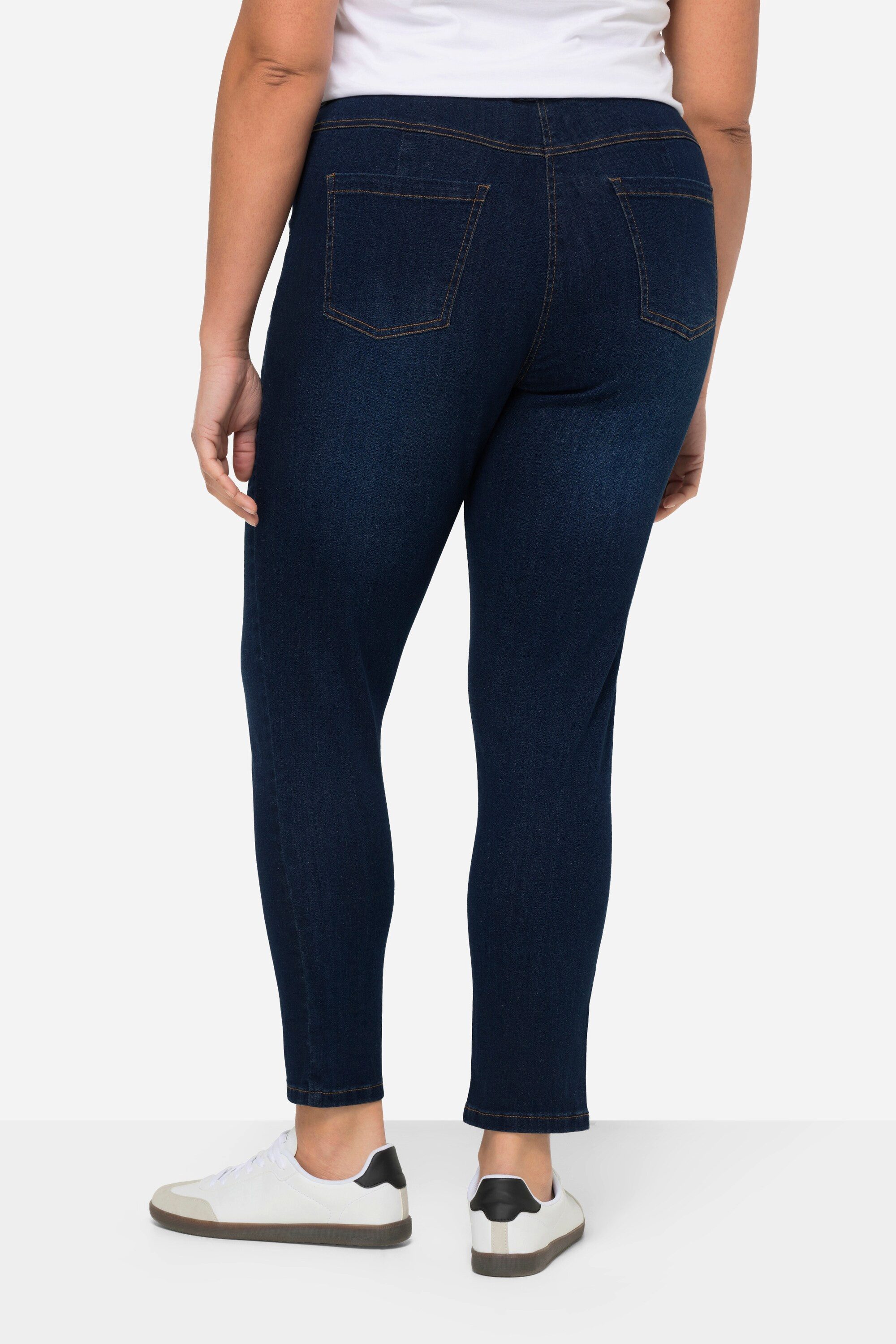 Angel of Style 5-Pocket-Jeans Jeggings Jule Slim Fit Washeffekte Elastikbund