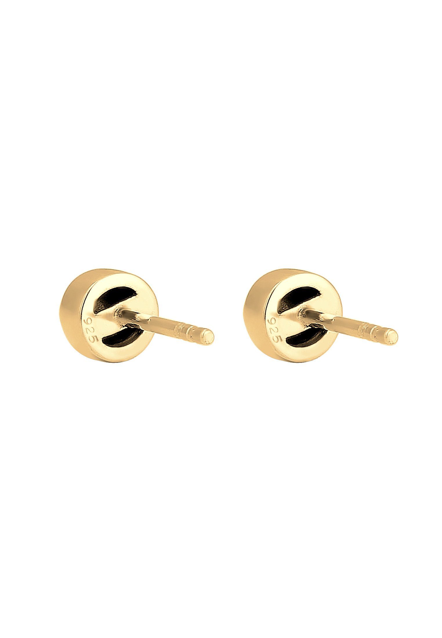 Elli Paar Ohrstecker Stecker Kristalle Klassisch 925 Silber – Bild 4 von 5