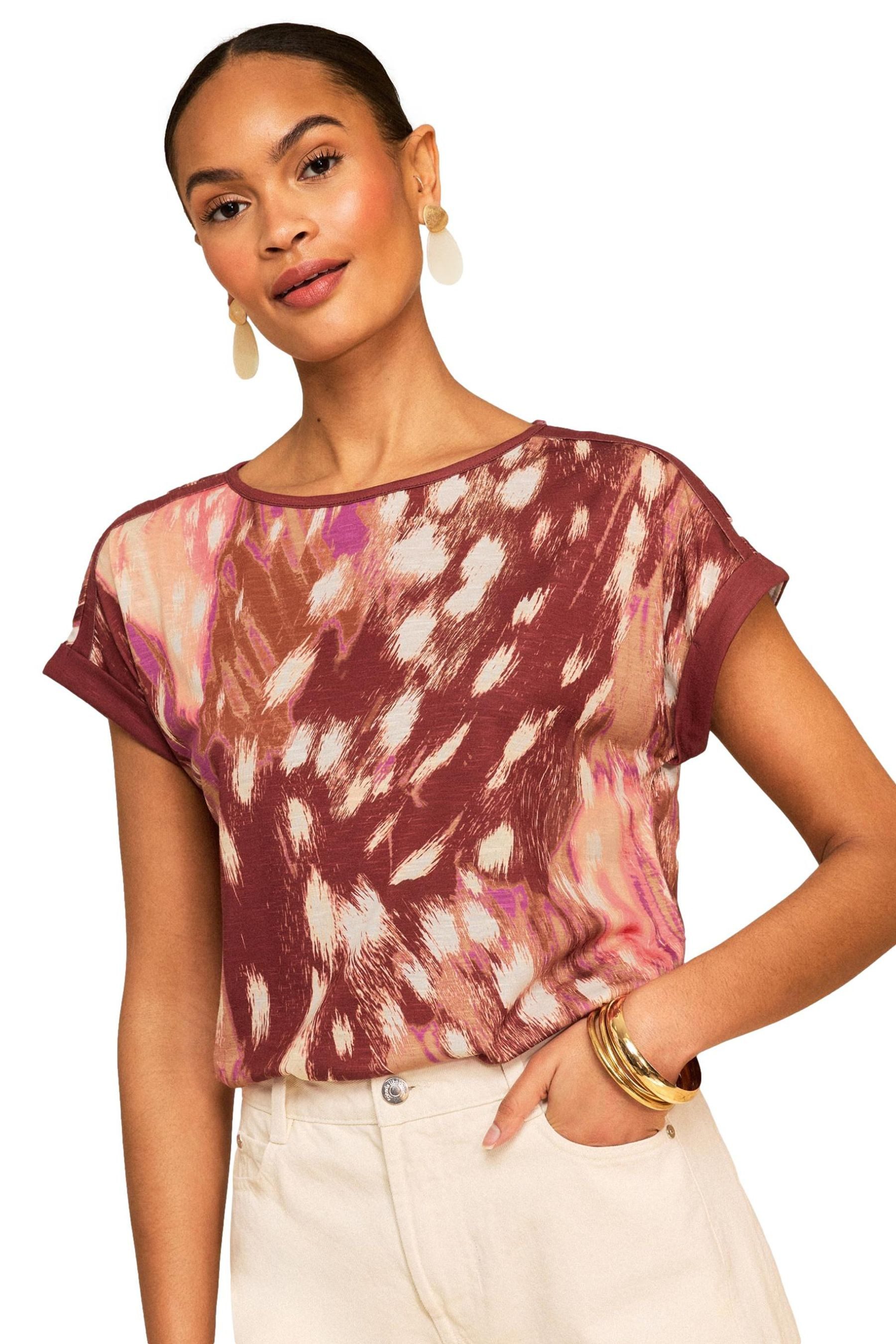 T-Shirt Love & Roses T-Shirt, Regular