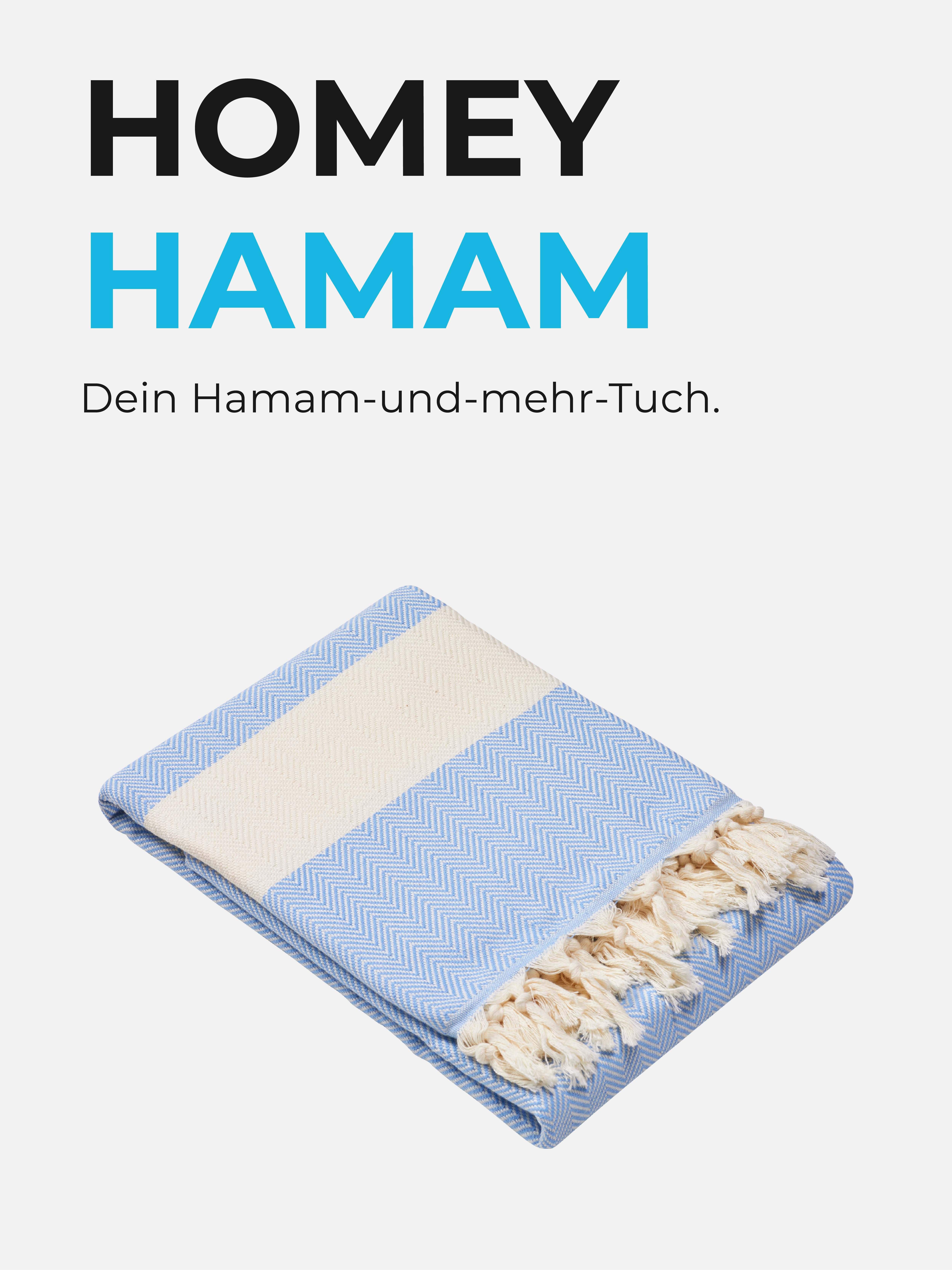 Sowel Hamamtuch Homey Hamam, 100x200 cm, 100% Baumwolle, Strandtuch, Saunat günstig online kaufen