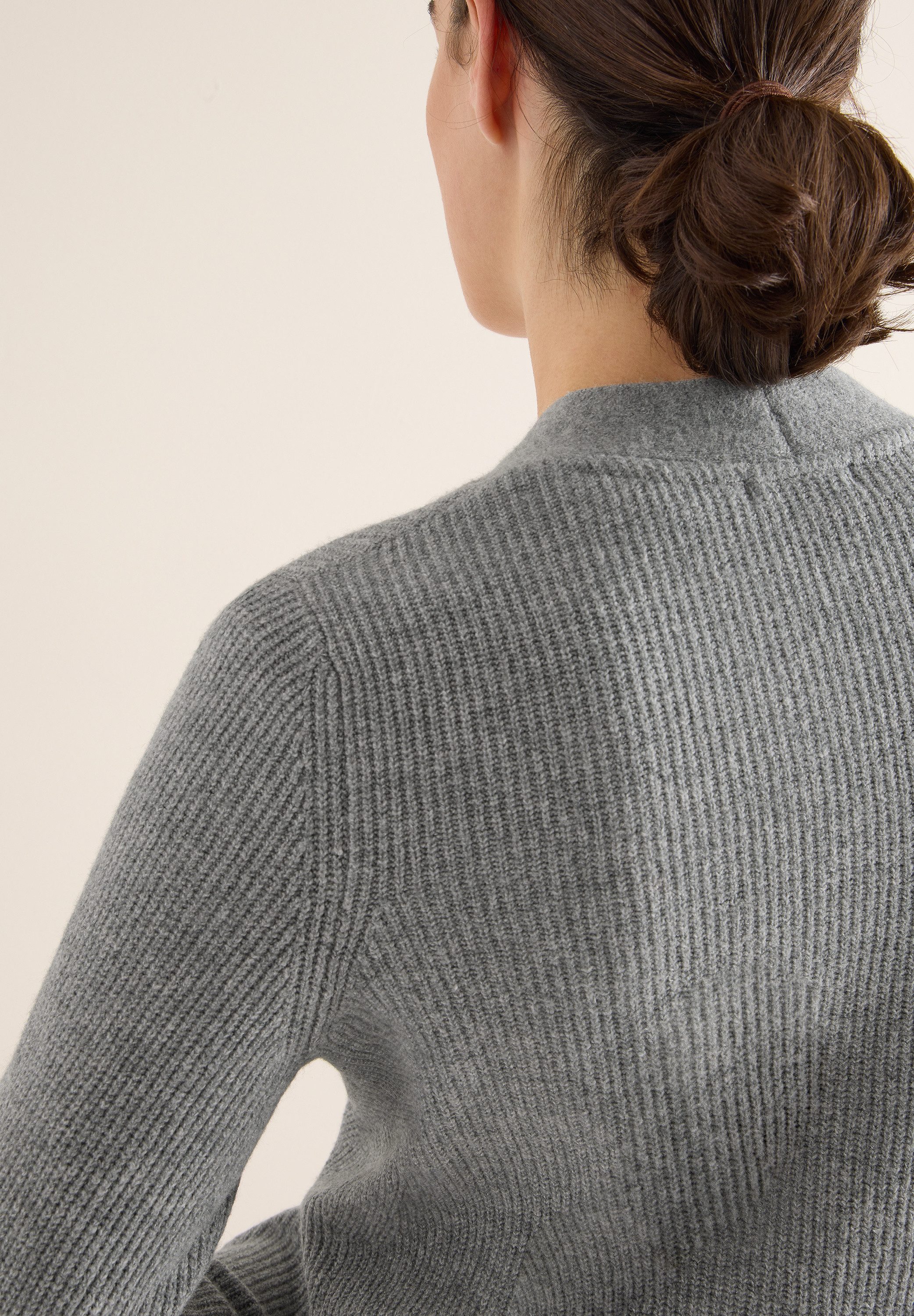 CECIL Cardigan mit Strukturdetail und Knopfleiste