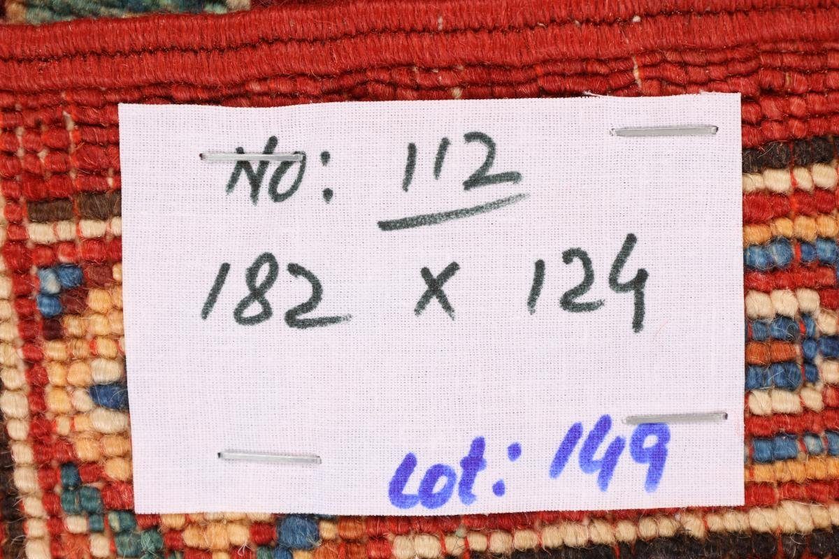 Trading, Handgeknüpfter 5 mm Nain Orientteppich, 123x183 Orientteppich Shaal Höhe: rechteckig, Arijana