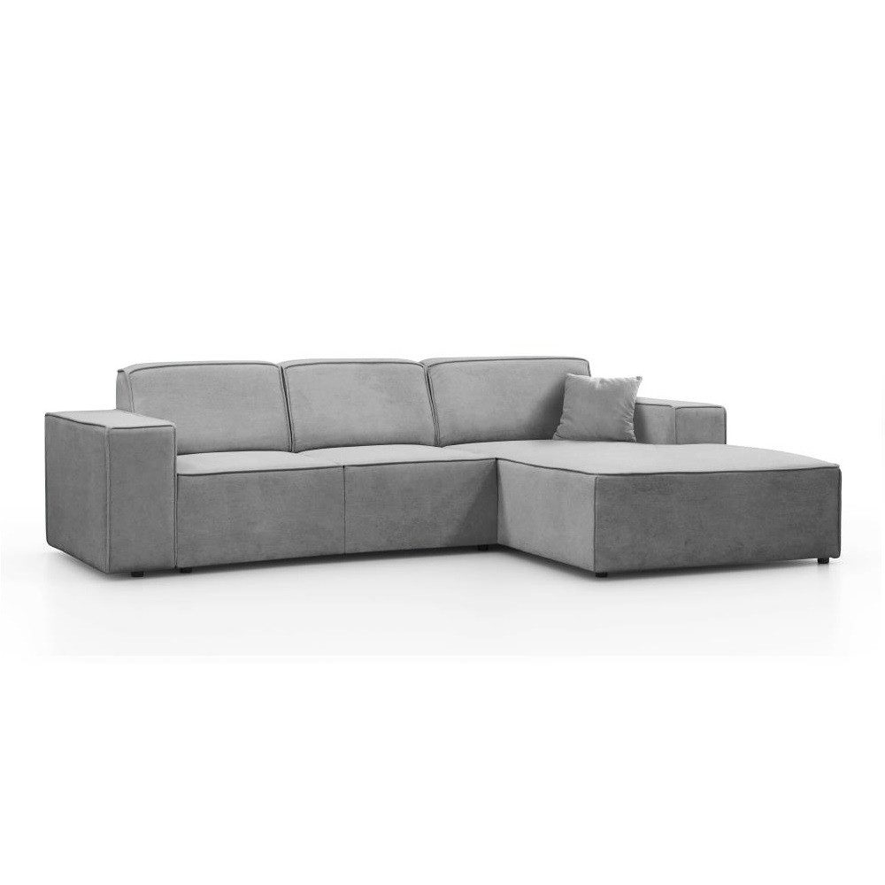Beautysofa Ecksofa PEDRO, Breite: 267cm, viele Farbvarianten günstig online kaufen