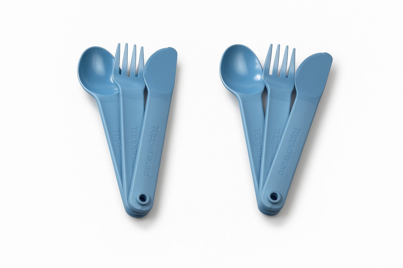 TUPPERWARE Besteck-Set Besteck SET blau (2)