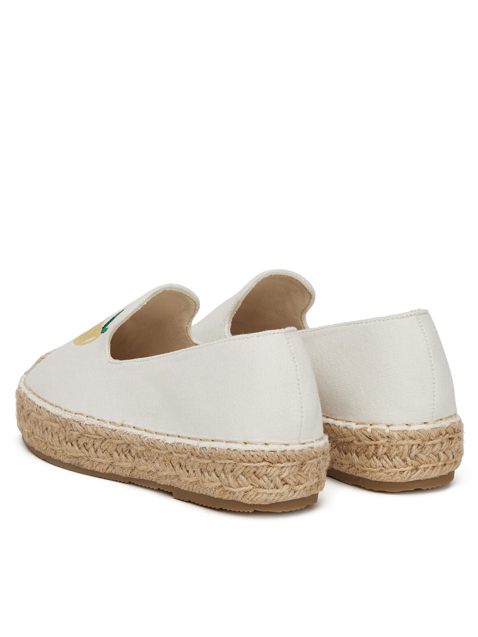 DeeZee Deezee Damen Espadrilles Weiß 8-807-2 Espadrille