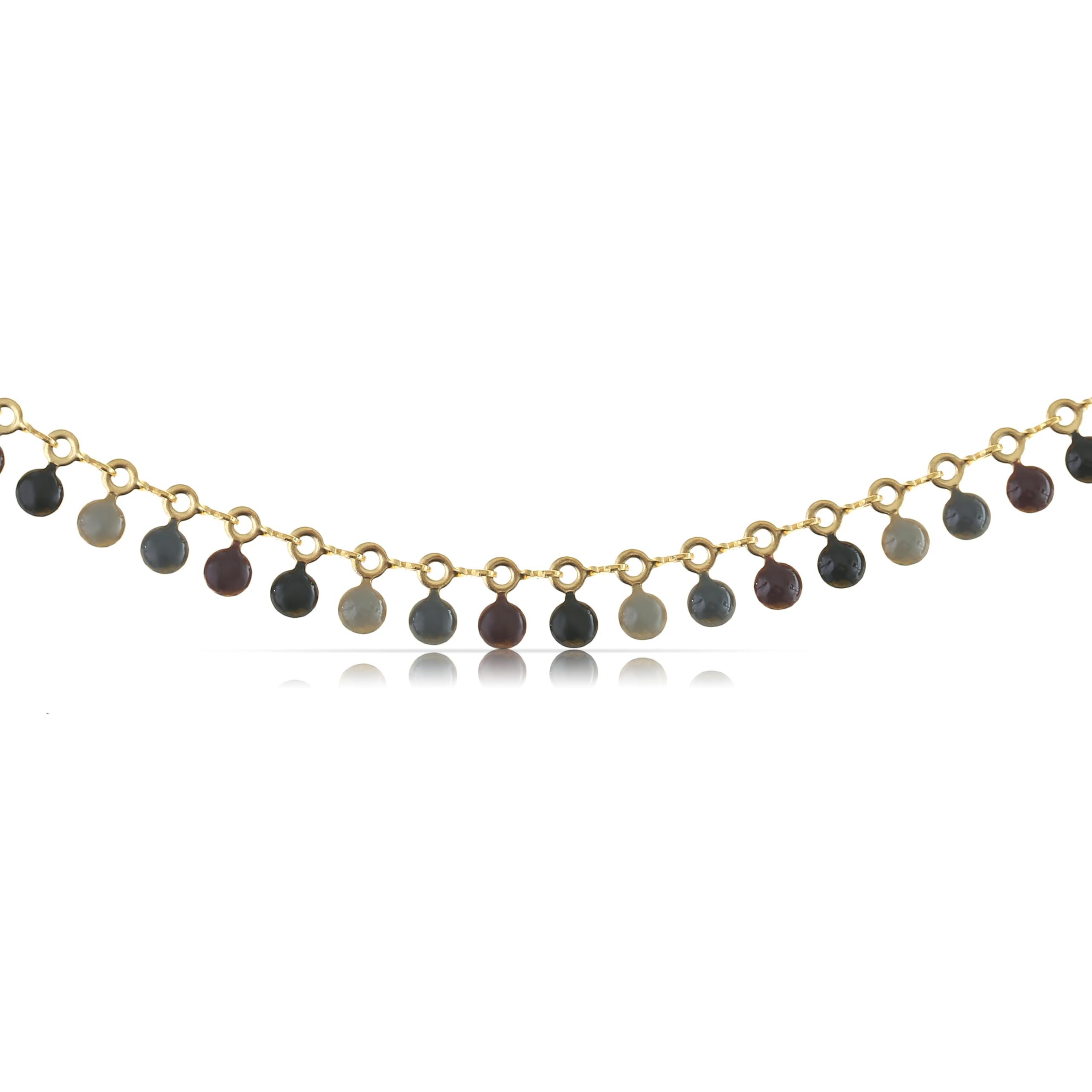 Made by Nami Perlenkette Damen Gold günstig online kaufen