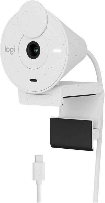 Logitech BRIO 300 Webcam (Full HD, Mikrofon-Reichweite: Bis zu 1,22 m)