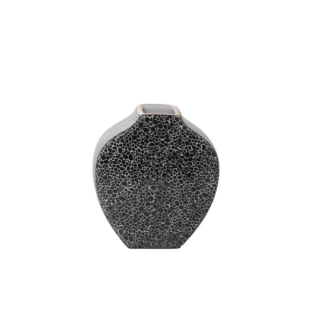 Fink Tischvase MINTA, Höhe ca. 17,5 cm, Dekovase aus Porzellan, mit goldfar günstig online kaufen