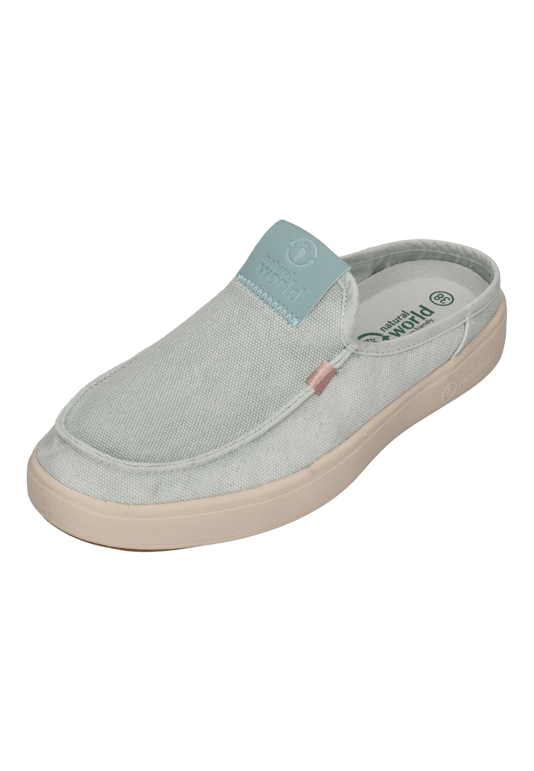 Natural World PINET 8467 Pantolette Aqua 763