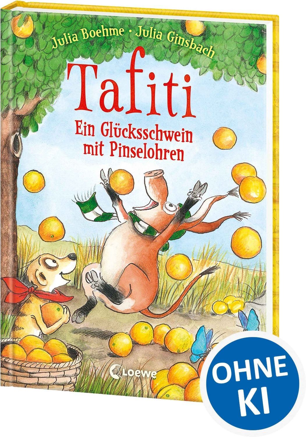 Tafiti (Band 24) - Ein Glücksschwein mit Pinselohren / Julia Boehme, Komm mit nach Afrika und lerne die Welt des beliebten Erdmännchens kennen - Erstlesebuch zum Vorlesen und ersten Selberlesen ab 6 Jahren