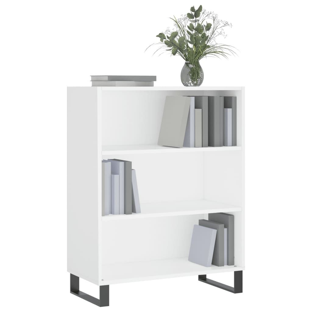 vidaXL Standregal Regalschrank Weiß 69,5x32,5x90 cm günstig online kaufen
