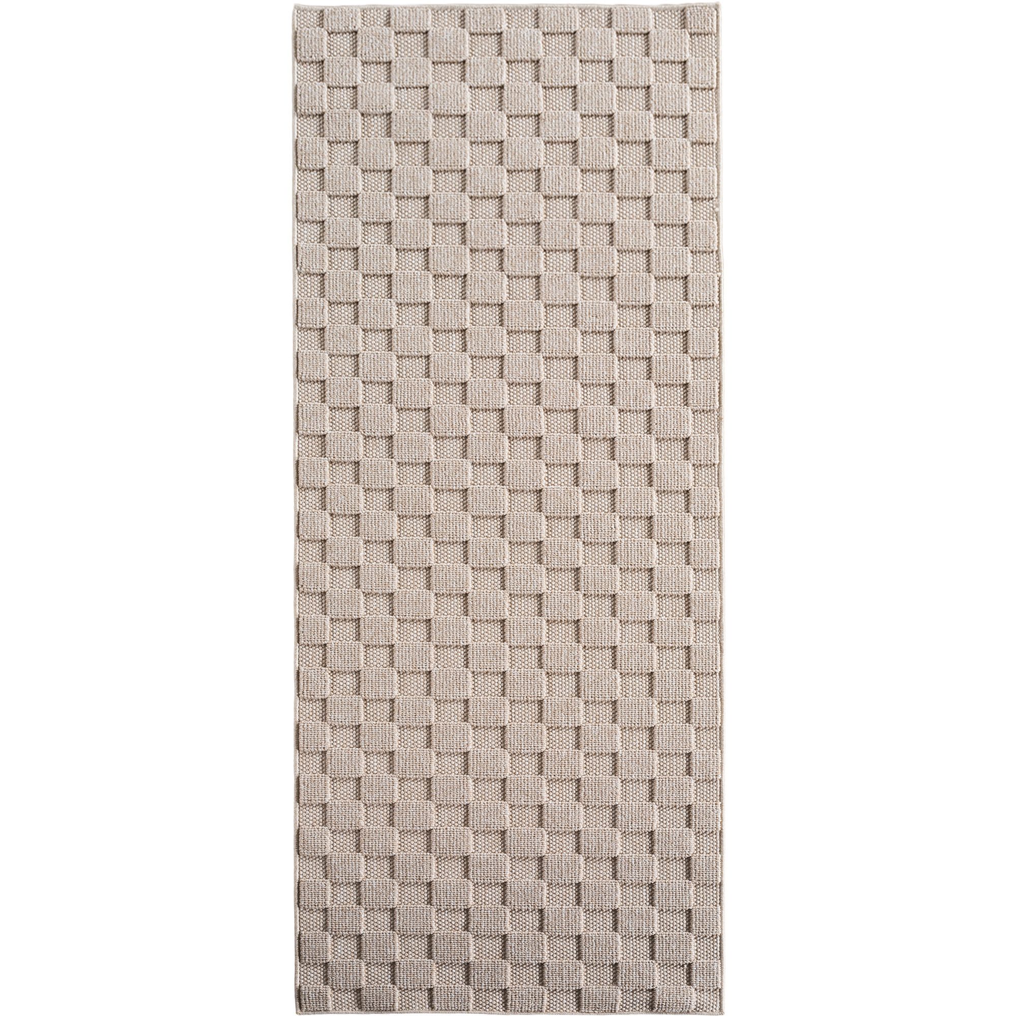 SIMPEX24 Designteppich Einfarbig Boucle Loop, Rechteckig, Höhe: 7 mm, Teppich Wohnzimmer, Schlafzimmer, Gästezimmer