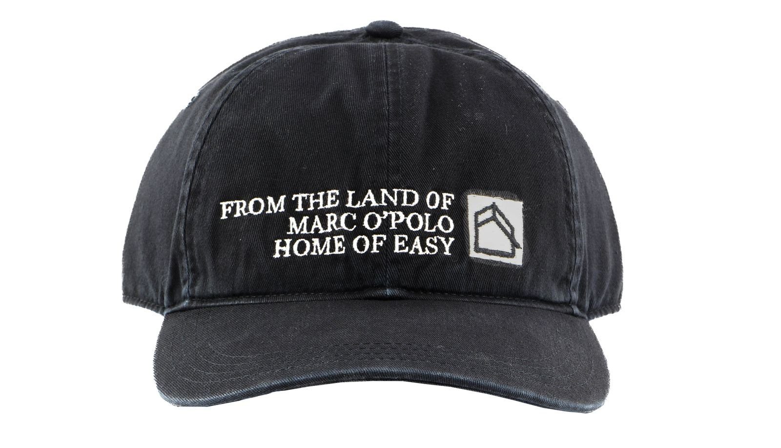 Marc Black Baseball Cap O'Polo