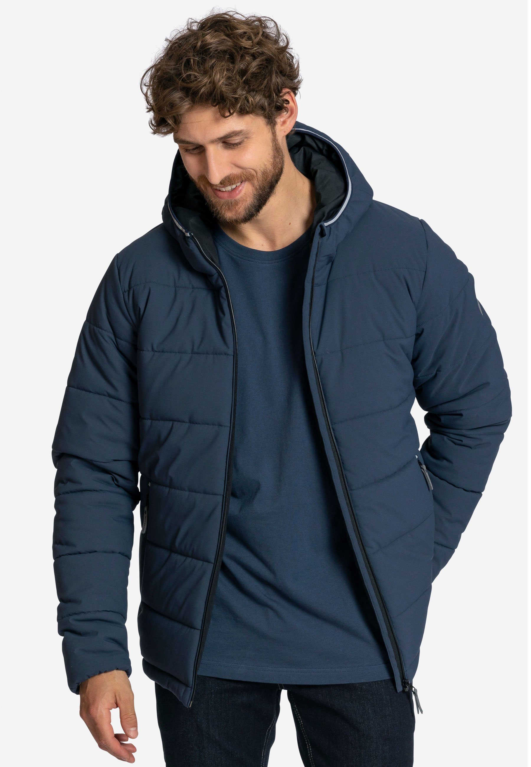 Comfort Details Elkline blueshadow Northern Reflektierende Allwetterjacke leicht gefüttert;