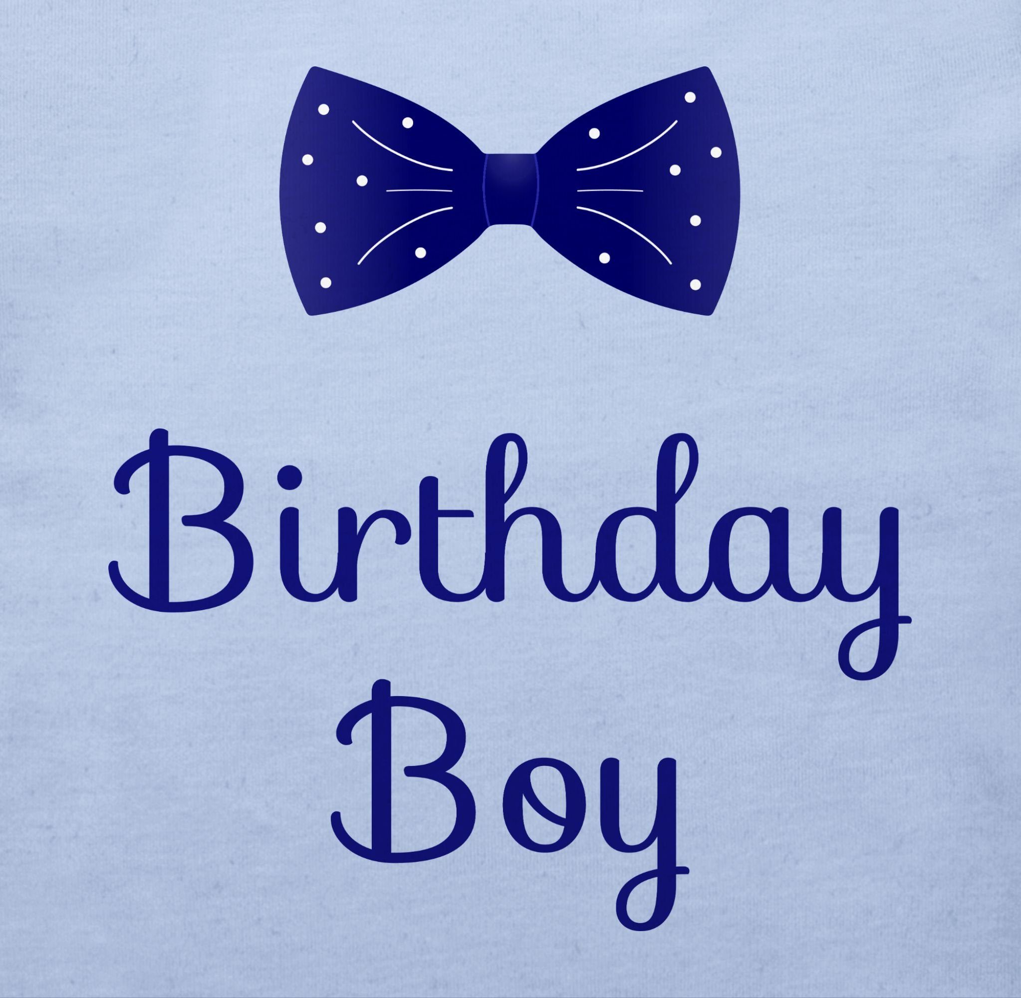 Babyblau - Fliege Geburtstag Birthday Geschenk Boy für Babys Shirtracer T-Shirt 2