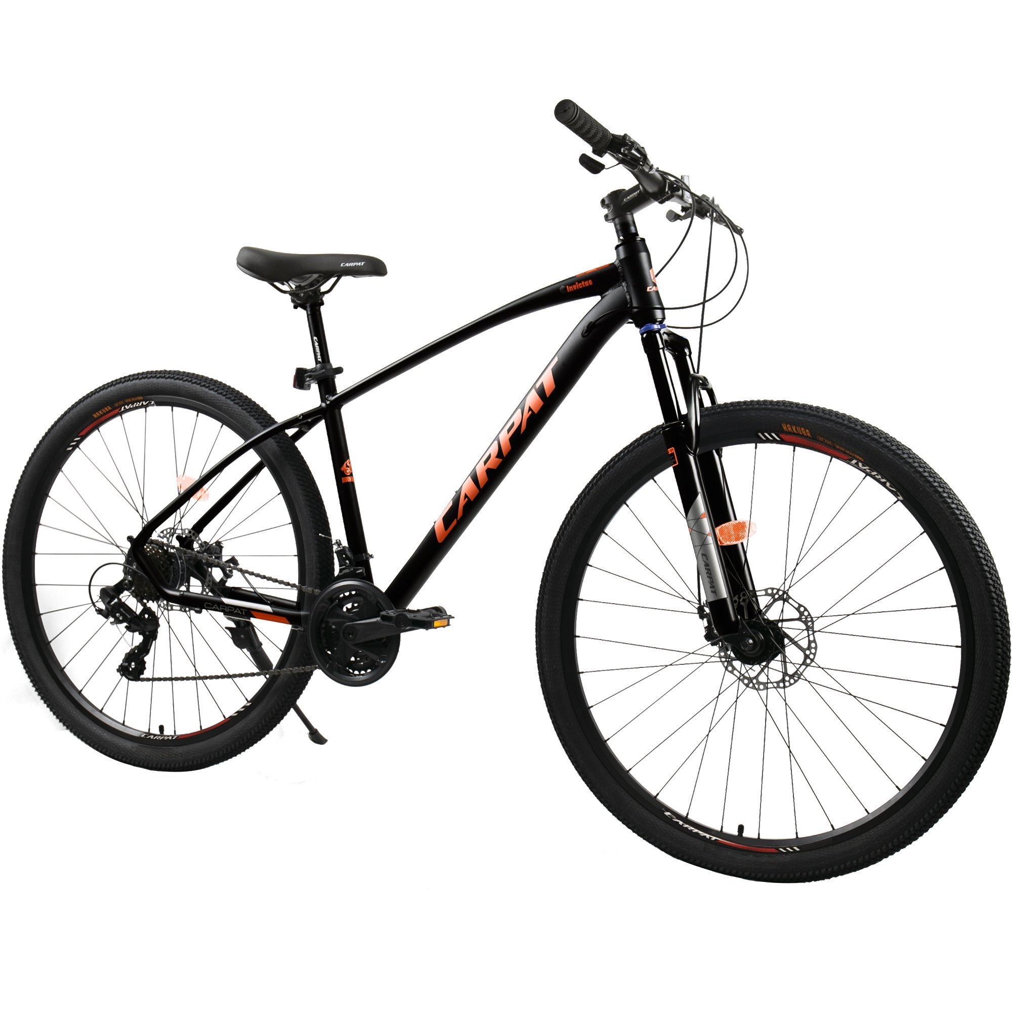 CARPAT SPORT Mountainbike 27,5 29 Zoll MTB Fahrrad für Herren Damen, 21 Gang Shimano Tourney Schaltwerk, Kettenschaltung, (Aluminium Rahmen, Mechanische Scheibenbremse), Hardtail Fahrrad