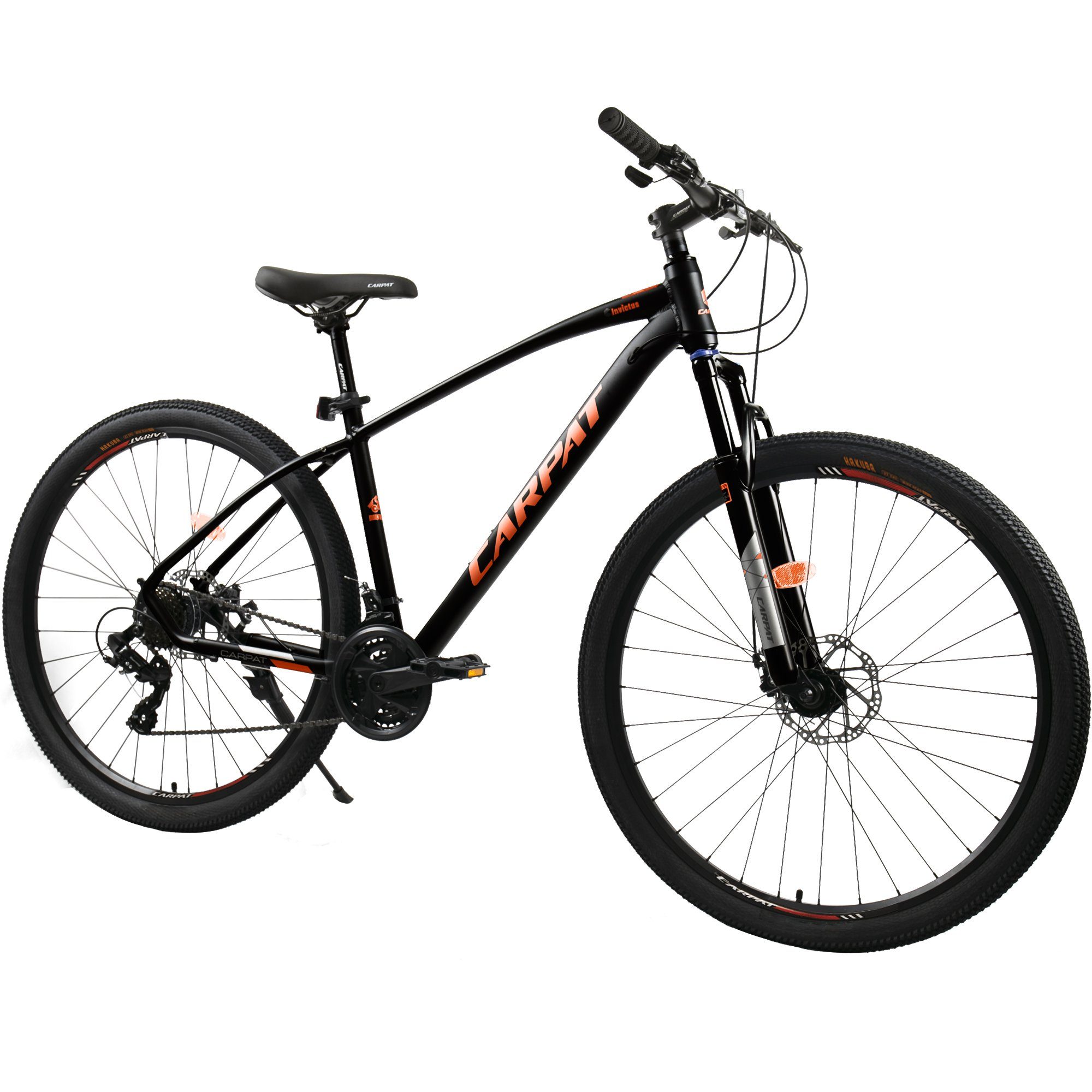 CARPAT SPORT Mountainbike 27,5 29 Zoll MTB Fahrrad für Herren Damen, 21 Gang Shimano TZ Tourney Schaltwerk, Kettenschaltung, (Aluminium Rahmen, Mechanische Scheibenbremse), Hardtail Fahrrad