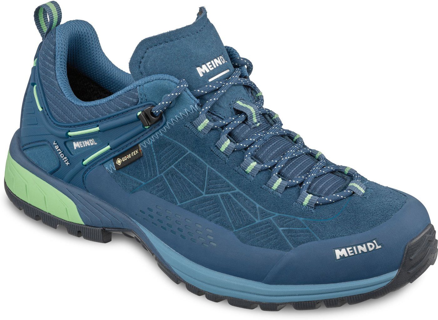 Meindl Top Trail Lady GTX JEANS/LIME Slipper