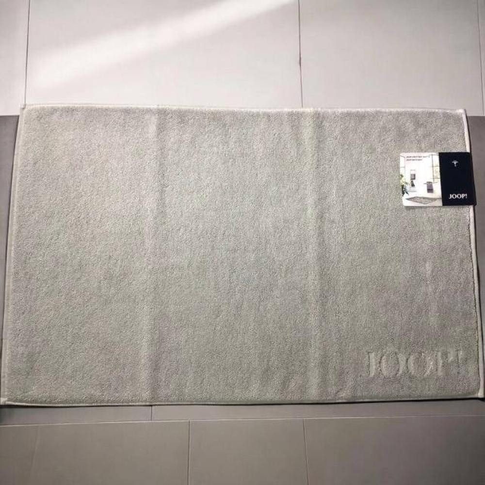 JOOP! Badematte Selection Uni Silber, 100% Baumwolle, Rechteckig
