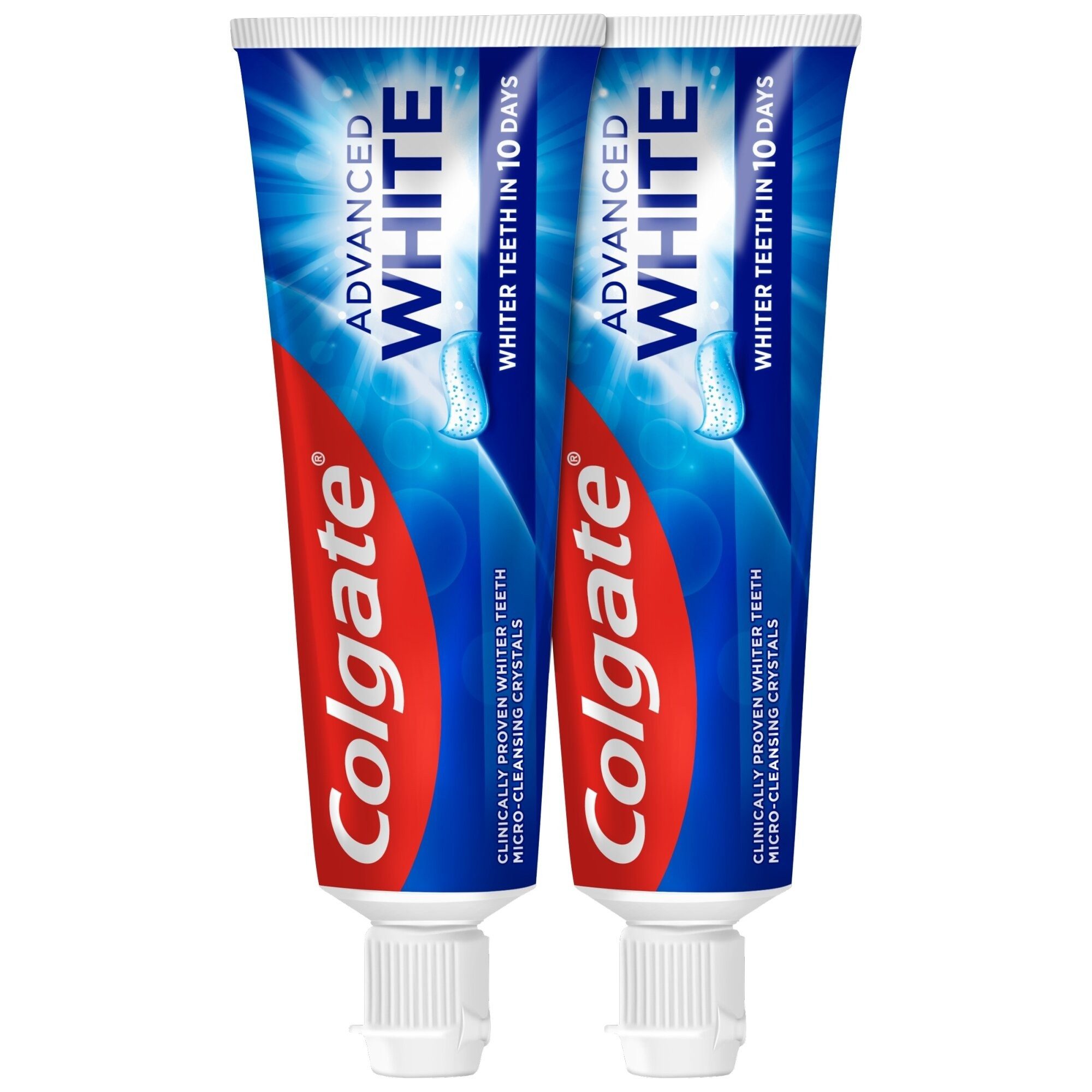 Colgate Zahnpasta Advanced White Whitening Zahnpasta