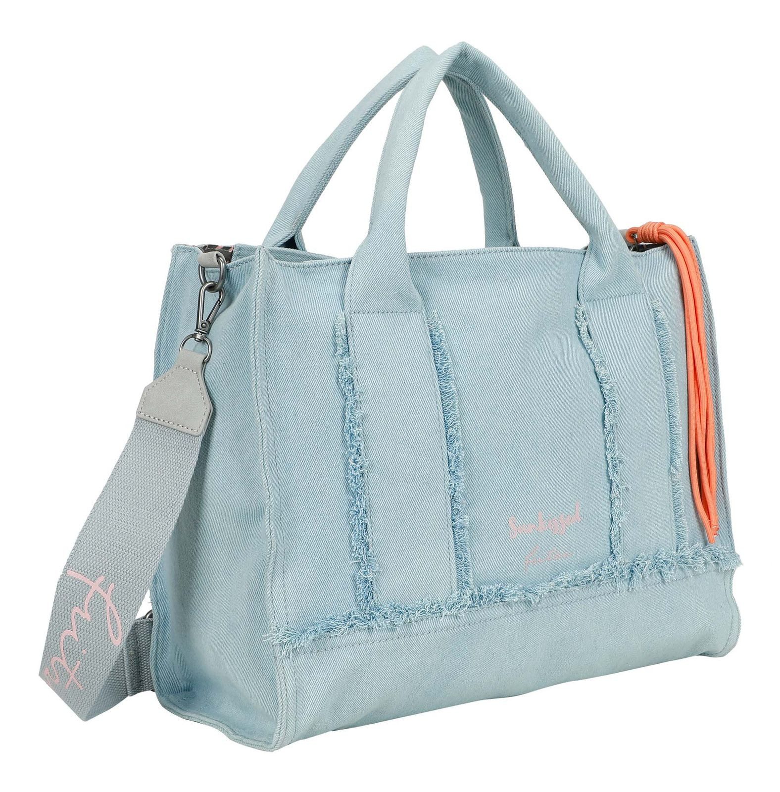 Fritzi aus Preußen Handtasche Washed Denim Shopper günstig online kaufen