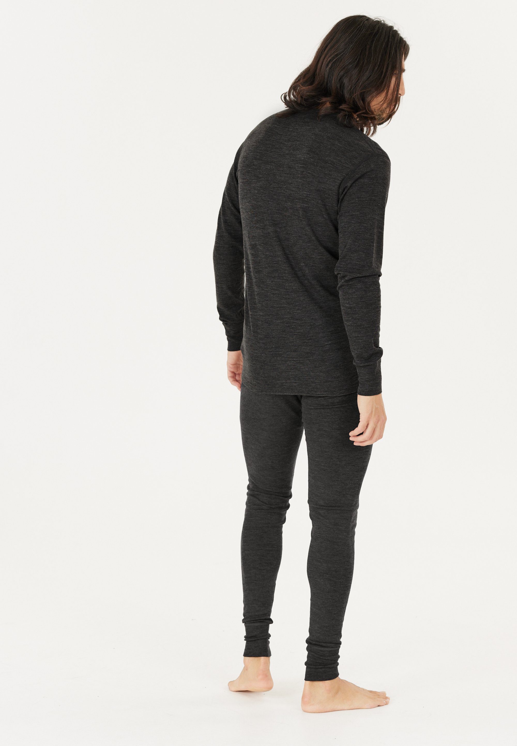 WHISTLER Funktionsshirt Cerro mit Merinowolle und Lyocell