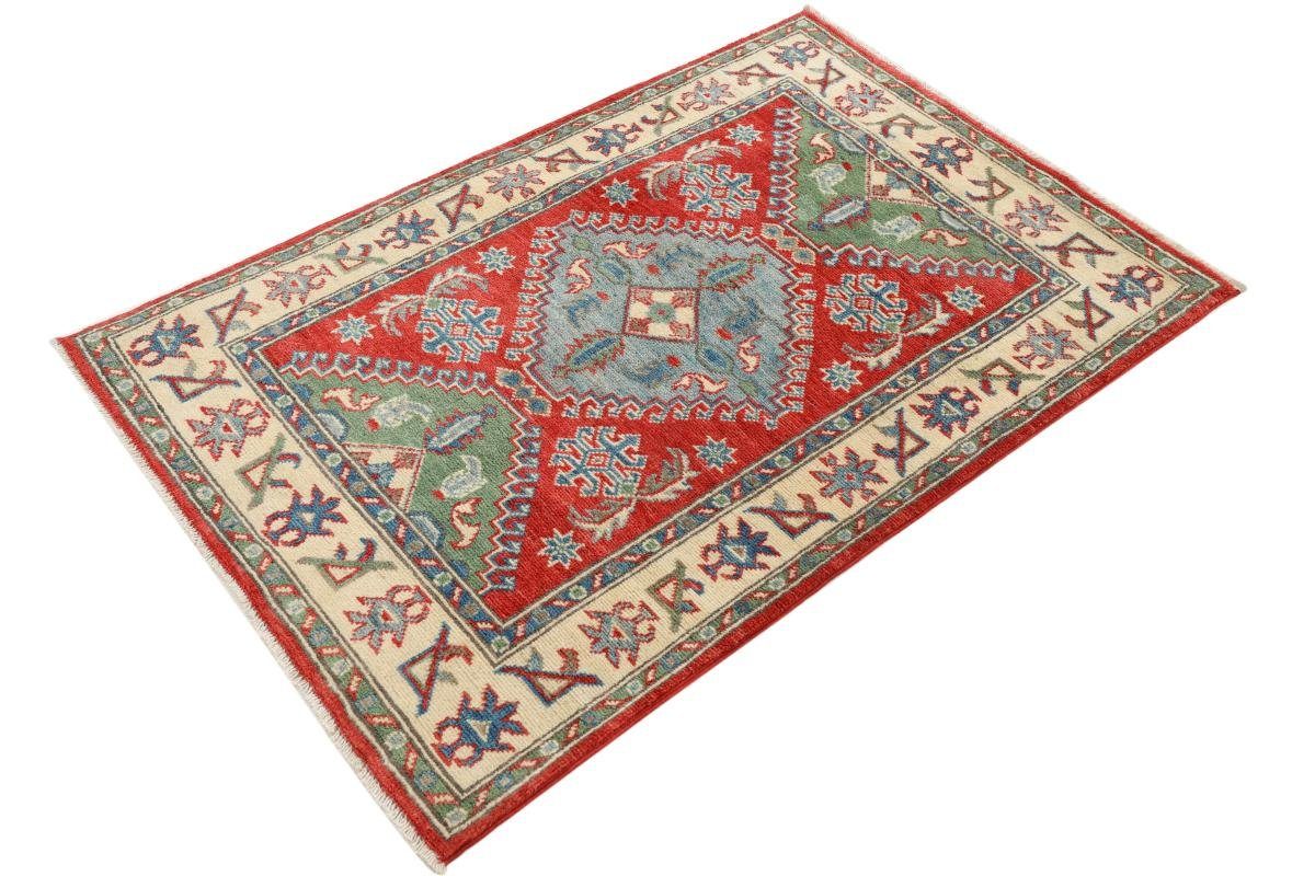 122x82 mm Höhe: 5 Trading, rechteckig, Nain Orientteppich Handgeknüpfter Orientteppich, Kazak